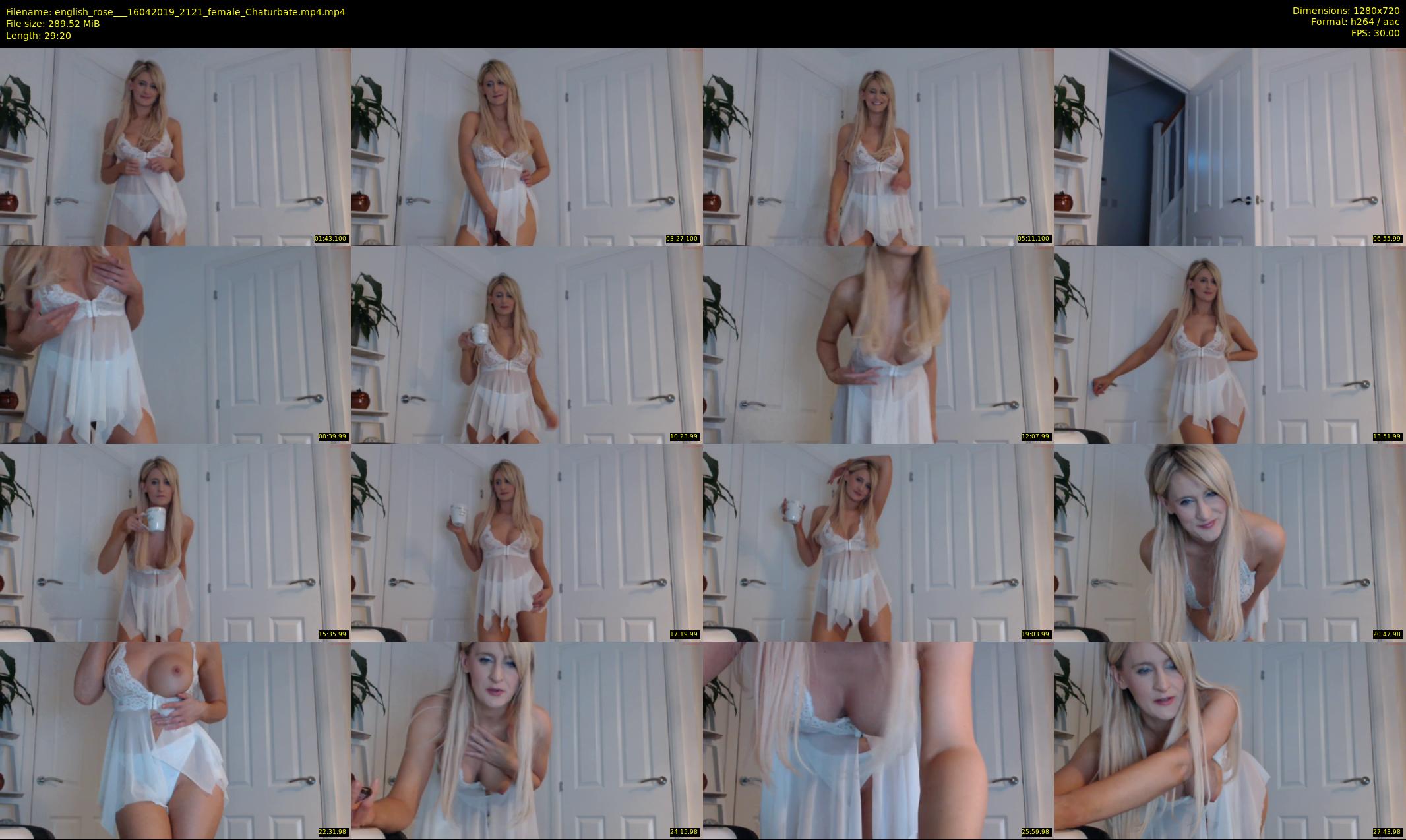 english_rose__ — 30 minute Chaturbate female cam show recording, 720p, Apr 16, 2019