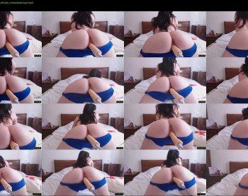 evellina — 95 minute Chaturbate female cam show recording, 720p, Apr 16, 2019