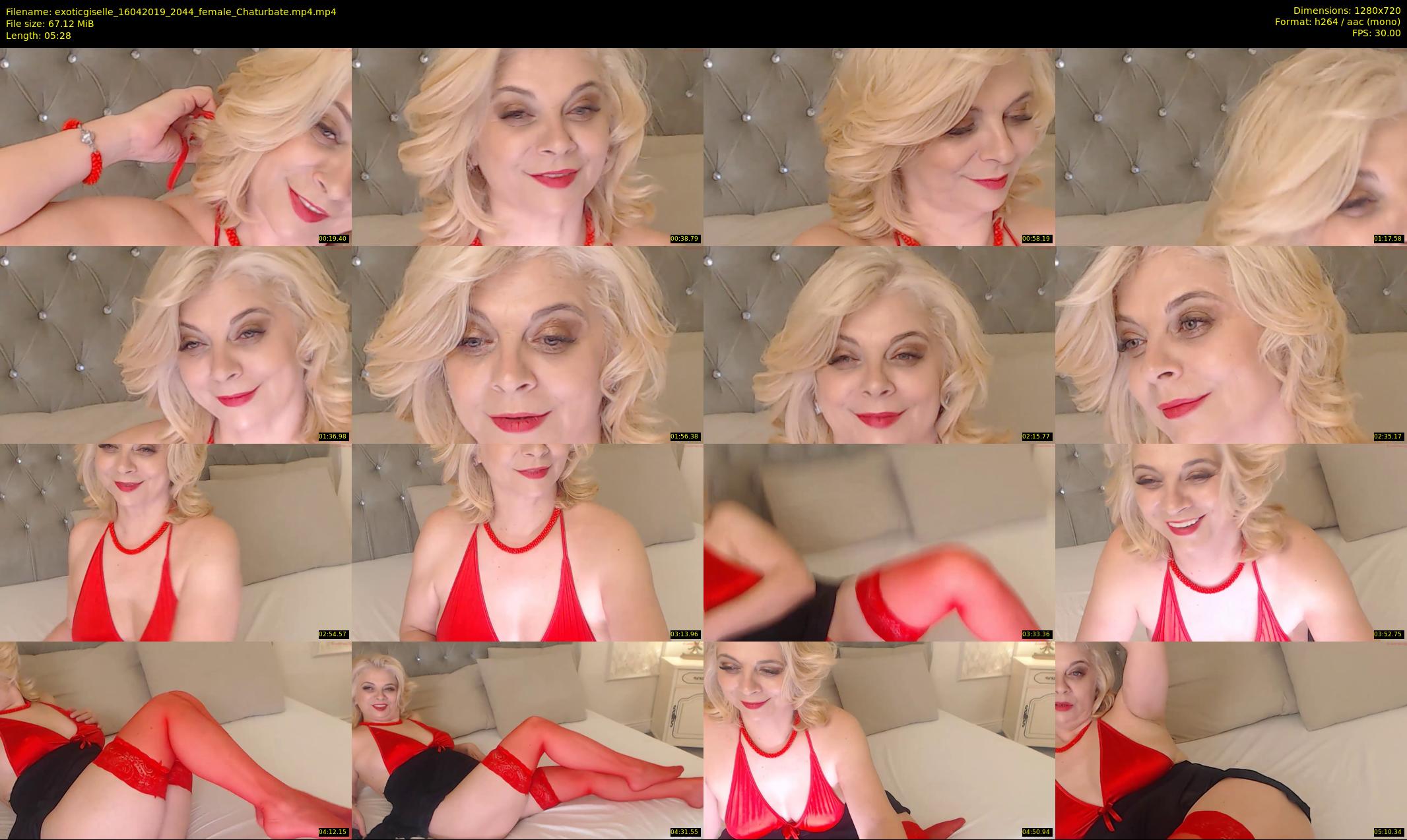 exoticgiselle — 6 minute Chaturbate female cam show recording, 720p, Apr 16, 2019