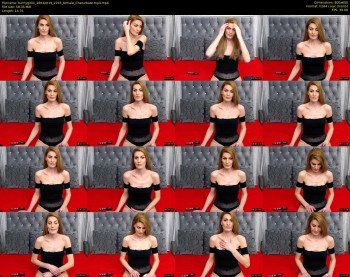hornygirllx — 15 minute Chaturbate female cam show recording, 480p, Apr 16, 2019