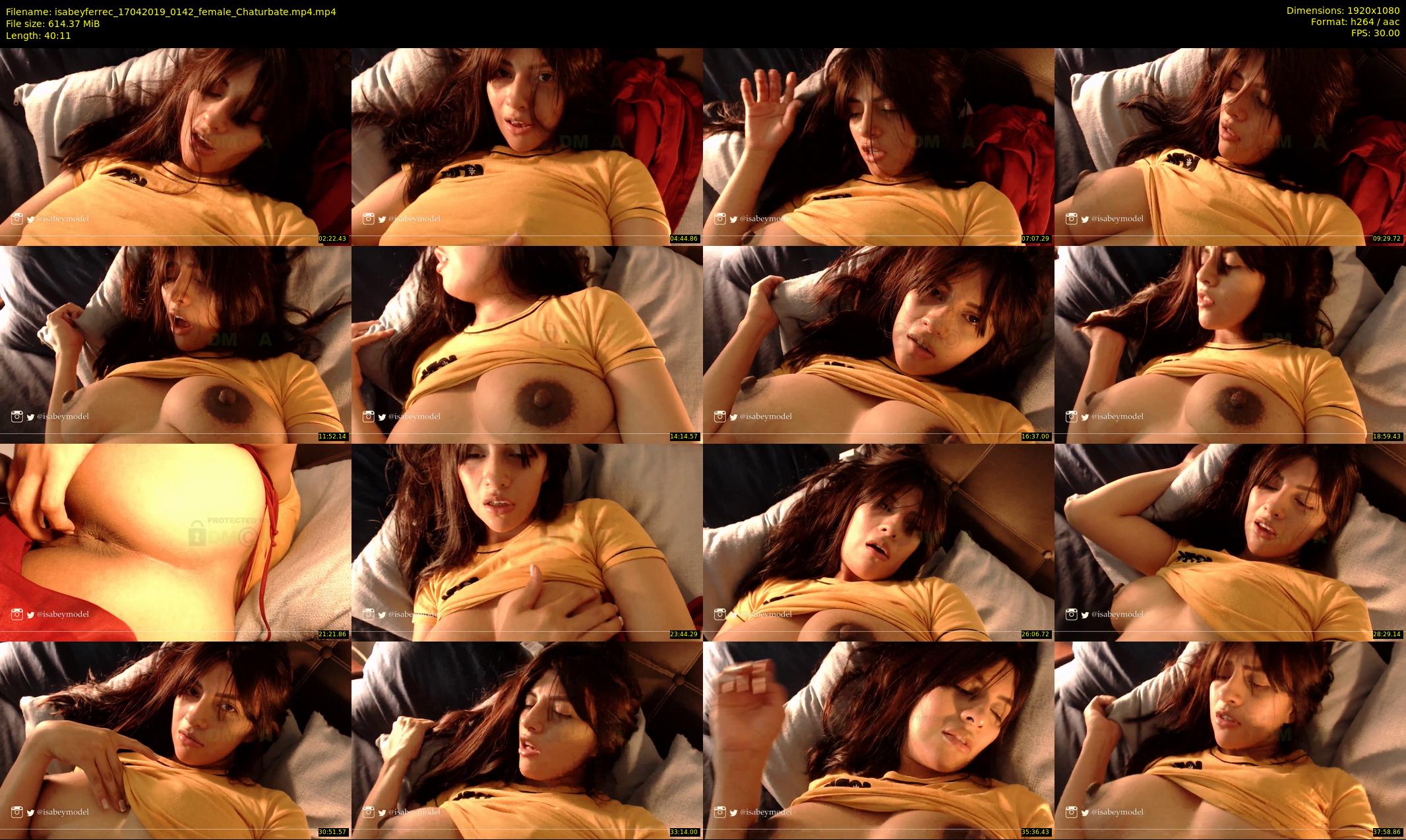 isabeyferrec — 41 minute Chaturbate female cam show recording, 1080p, Apr 17, 2019