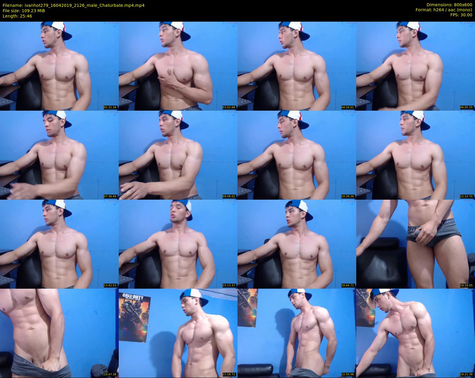 ivanhot279 — 26 minute Chaturbate male cam show recording, 480p, Apr 16, 2019