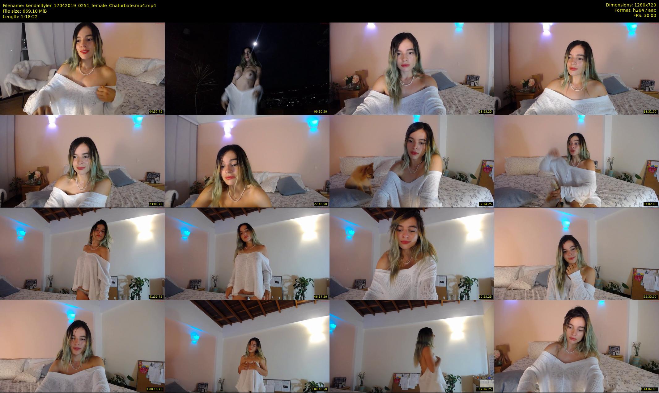 kendalltyler — 79 minute Chaturbate female cam show recording, 720p, Apr 17, 2019