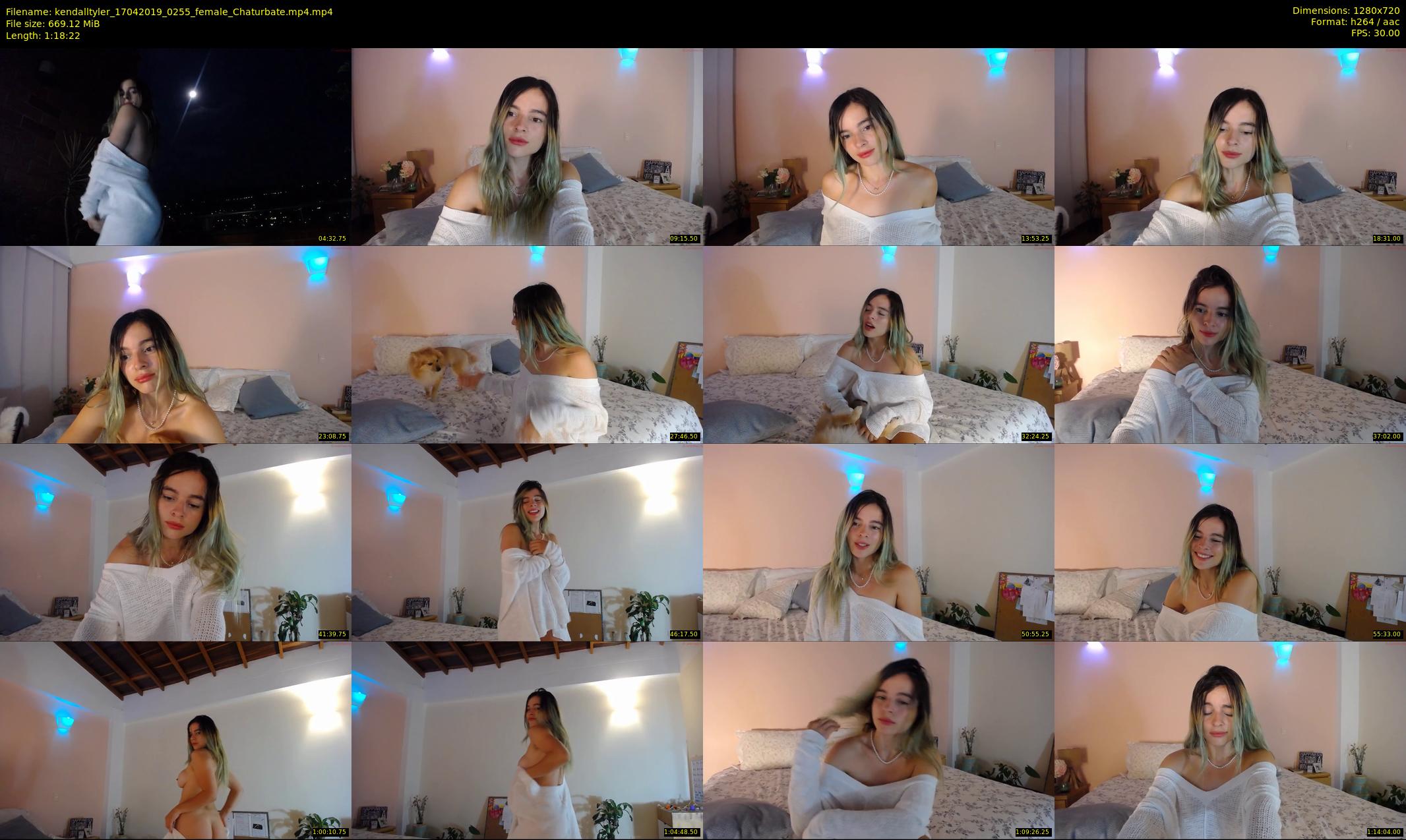 kendalltyler — 79 minute Chaturbate female cam show recording, 720p, Apr 17, 2019