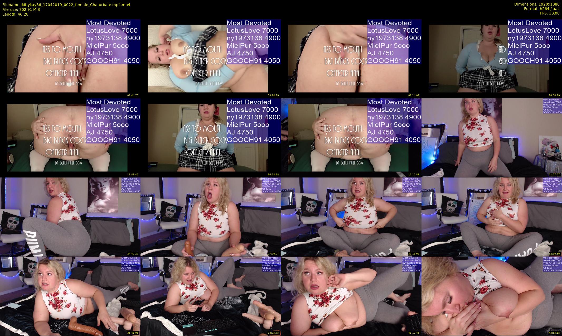 kittykay86 — 47 minute Chaturbate female cam show recording, 1080p, Apr 17, 2019