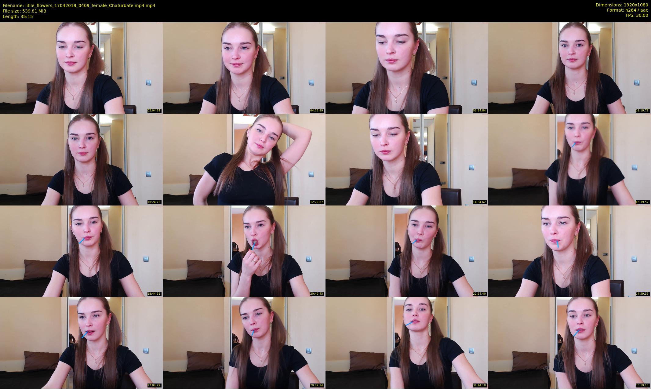 litlle_flowers — 36 minute Chaturbate female cam show recording, 1080p, Apr 17, 2019