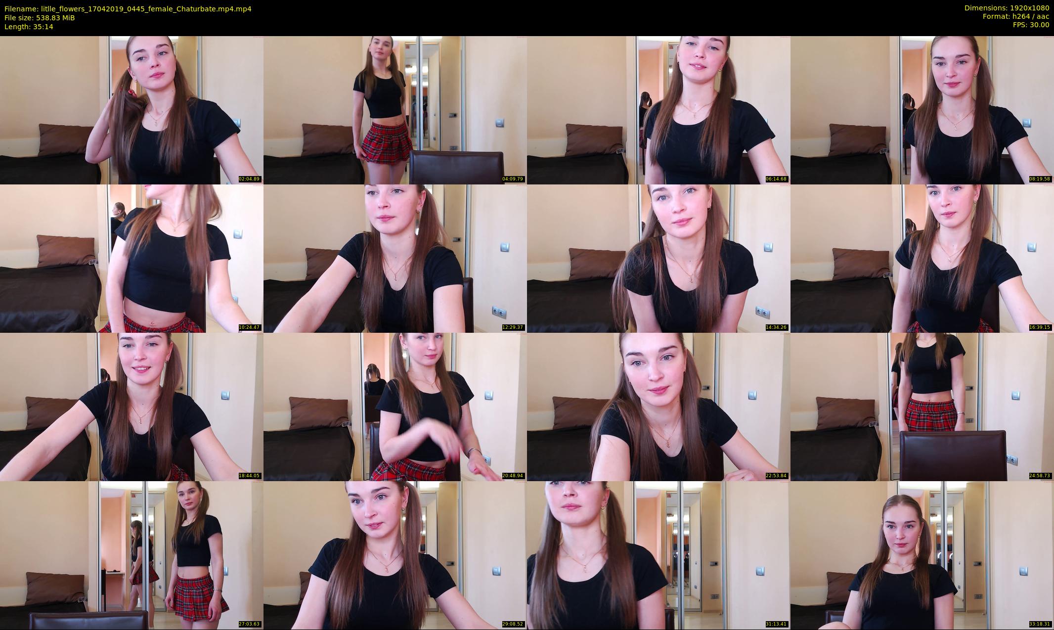 litlle_flowers — 36 minute Chaturbate female cam show recording, 1080p, Apr 17, 2019