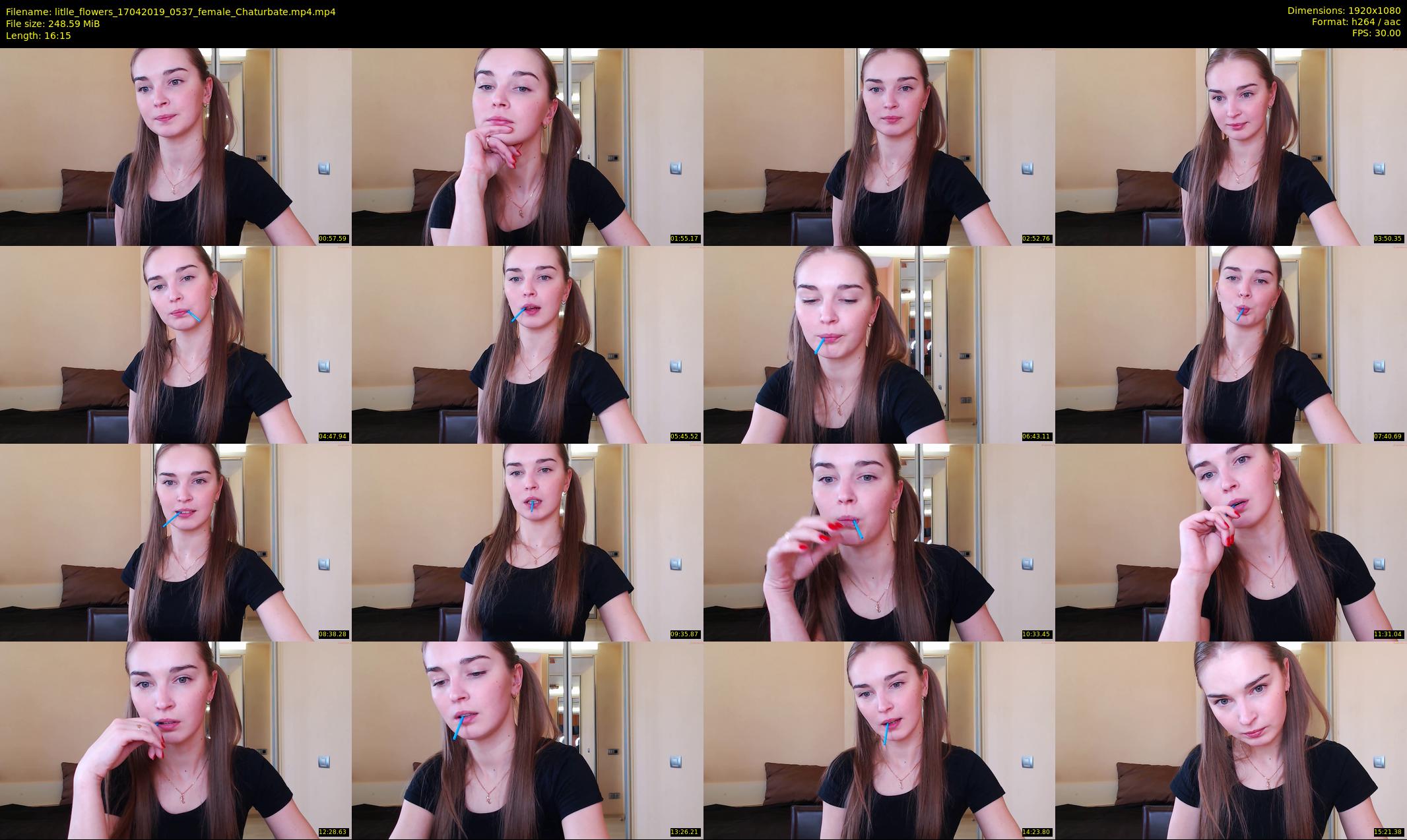 litlle_flowers — 17 minute Chaturbate female cam show recording, 1080p, Apr 17, 2019