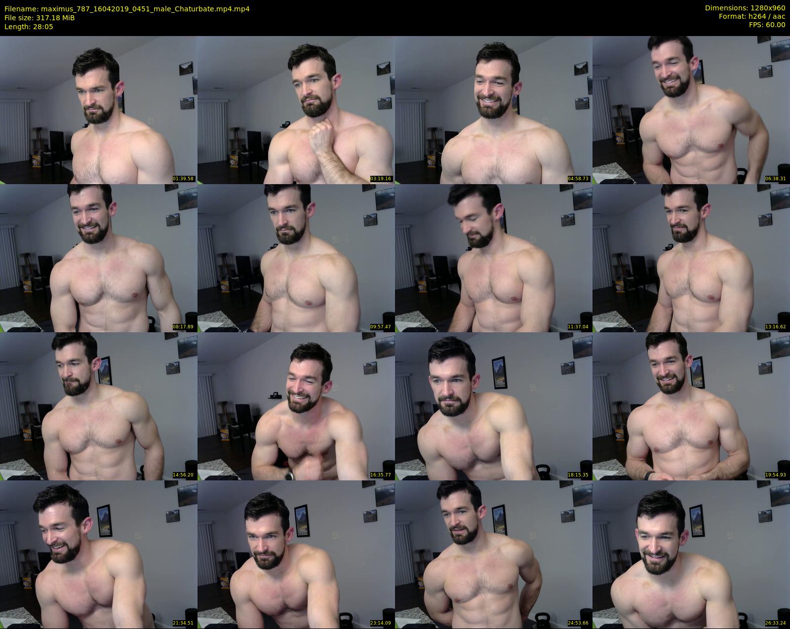 maximus_787 — 29 minute Chaturbate male cam show recording, 720p, Apr 16, 2019