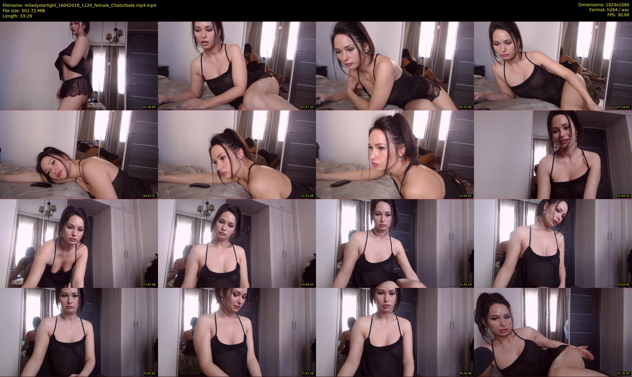 miladystarlight — 34 minute Chaturbate female cam show recording, 1080p, Apr 16, 2019