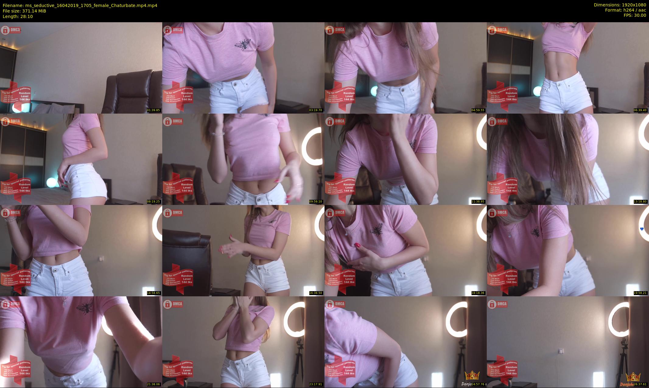 ms_seductive — 29 minute Chaturbate female cam show recording, 1080p, Apr 16, 2019