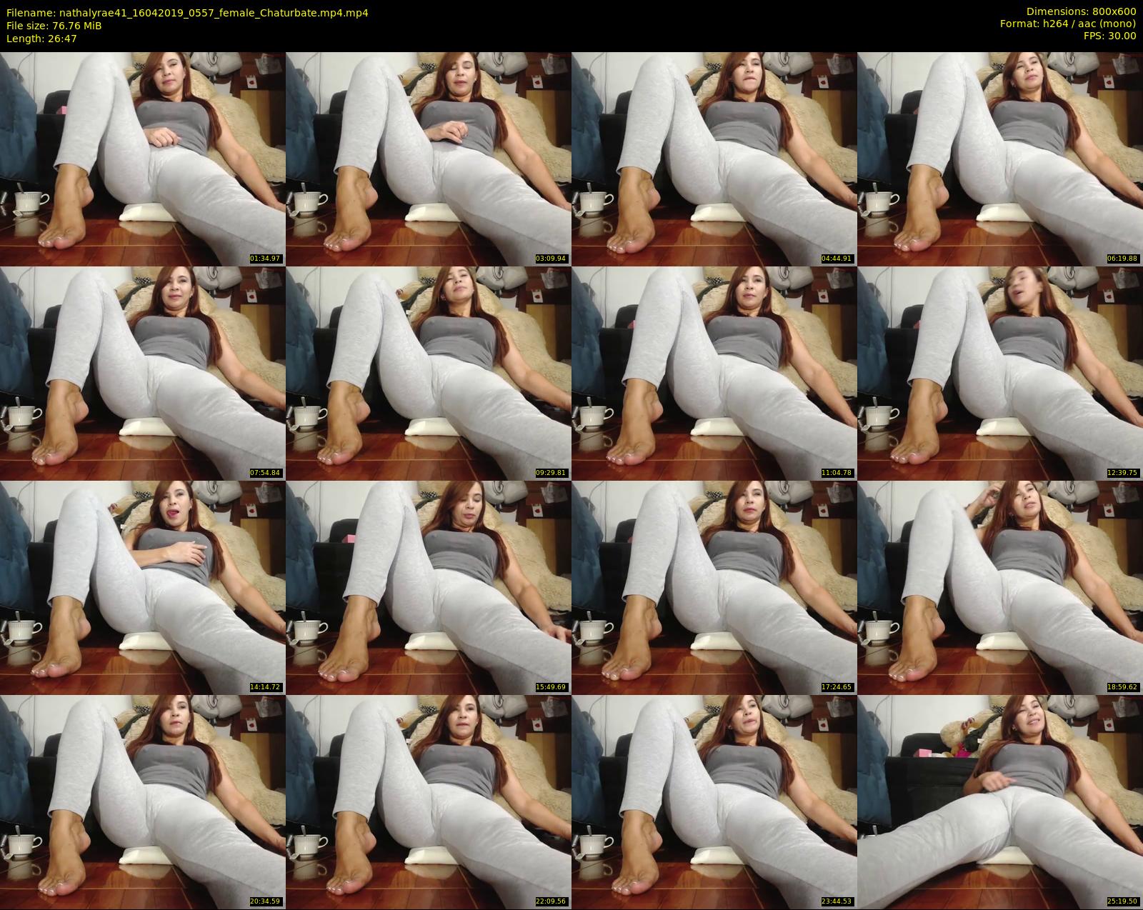 nathalyrae41 — 27 minute Chaturbate female cam show recording, 480p, Apr 16, 2019