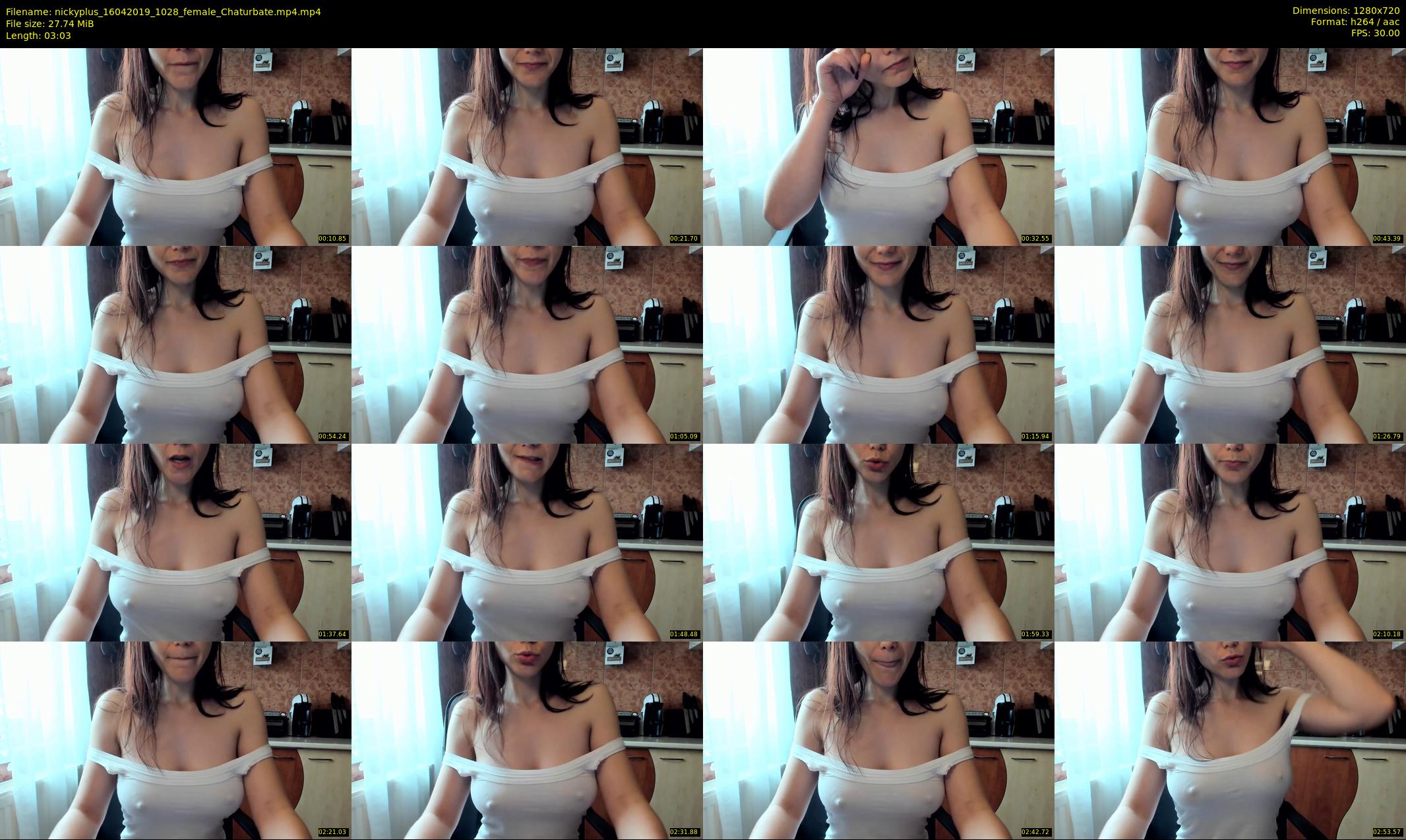 nickyplus — 4 minute Chaturbate couple cam show recording, 720p, Apr 16, 2019