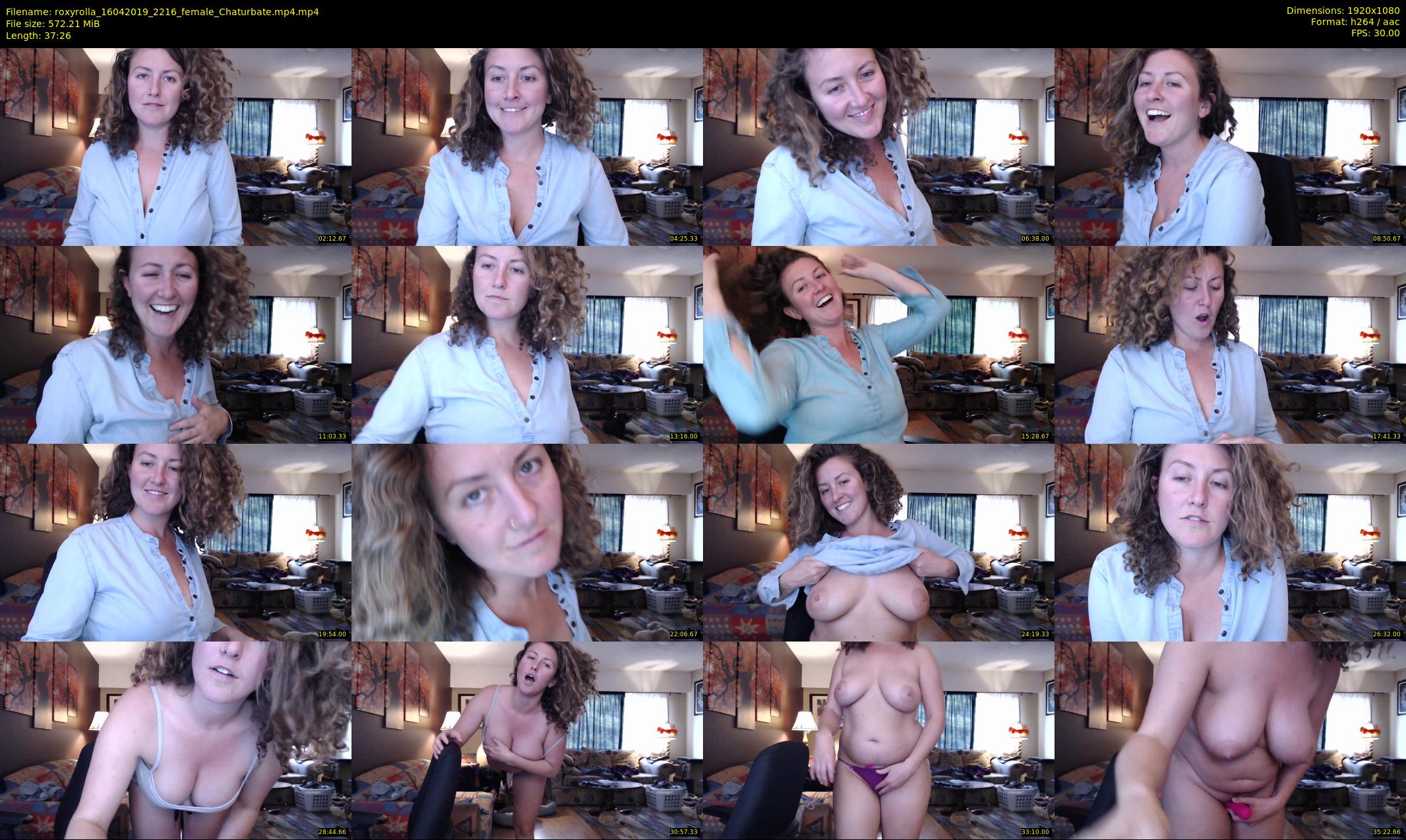 roxyrolla — 38 minute Chaturbate female cam show recording, 1080p, Apr 16, 2019