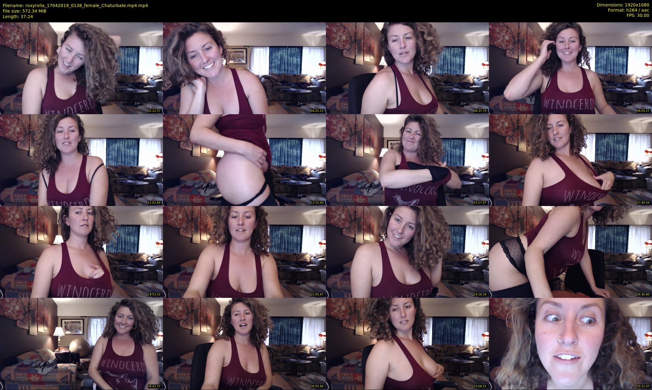 roxyrolla — 38 minute Chaturbate female cam show recording, 1080p, Apr 17, 2019
