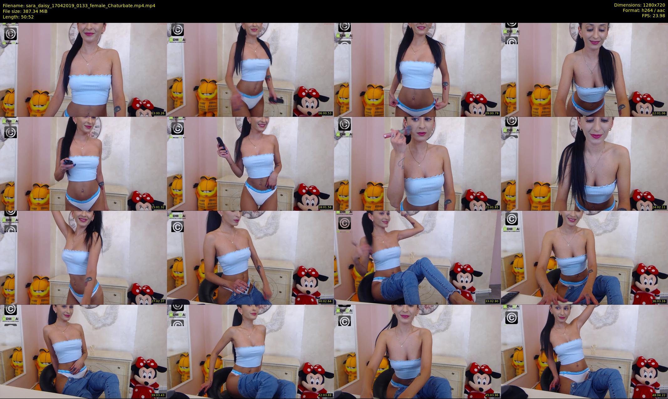 sara_daisy — 51 minute Chaturbate female cam show recording, 720p, Apr 17, 2019