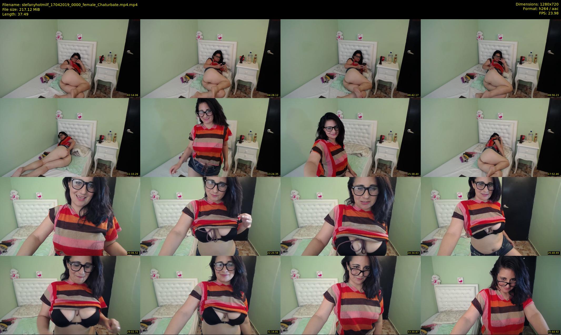 stefanyhotmilf — 38 minute Chaturbate female cam show recording, 720p, Apr 17, 2019
