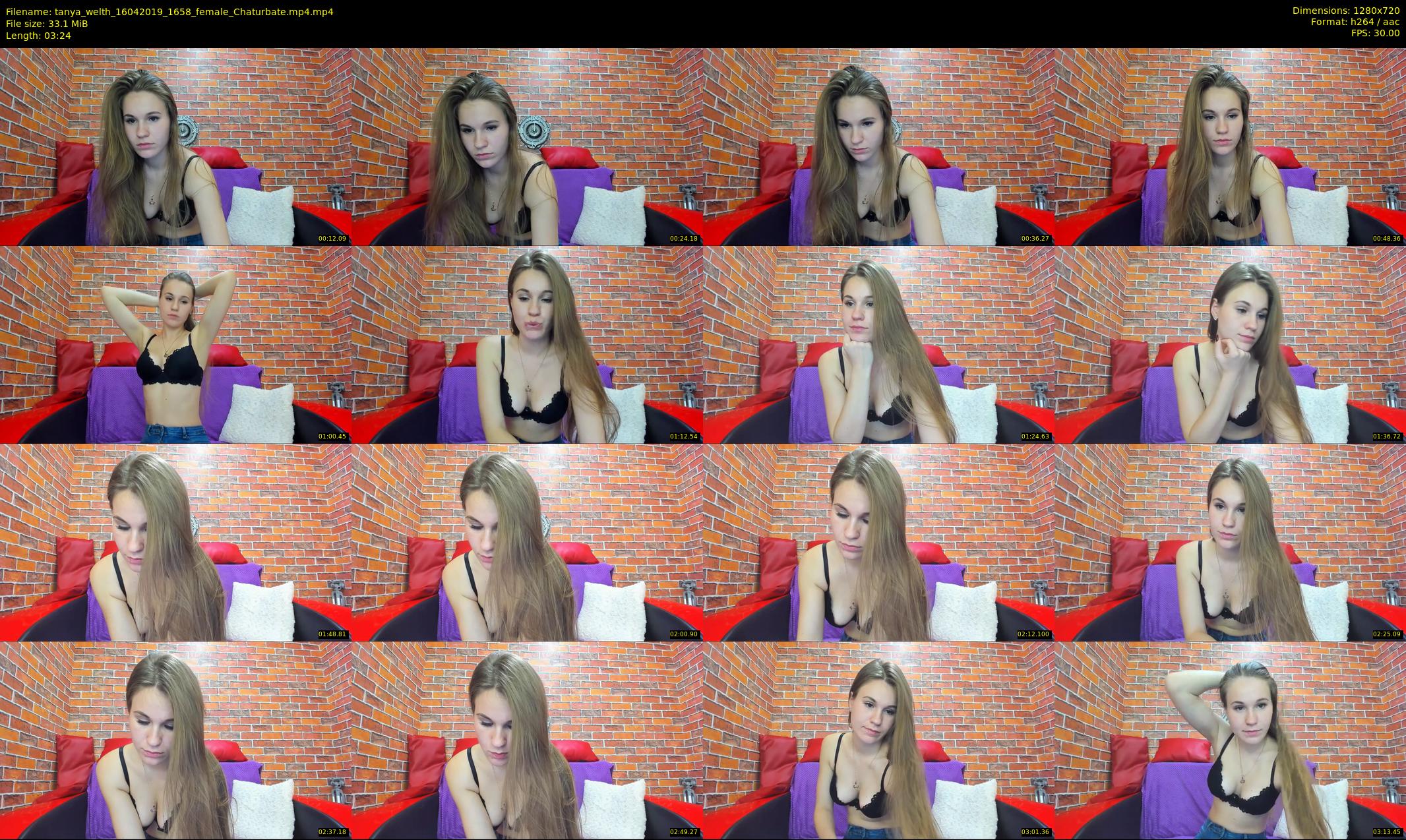 tanya_welth — 4 minute Chaturbate female cam show recording, 720p, Apr 16, 2019