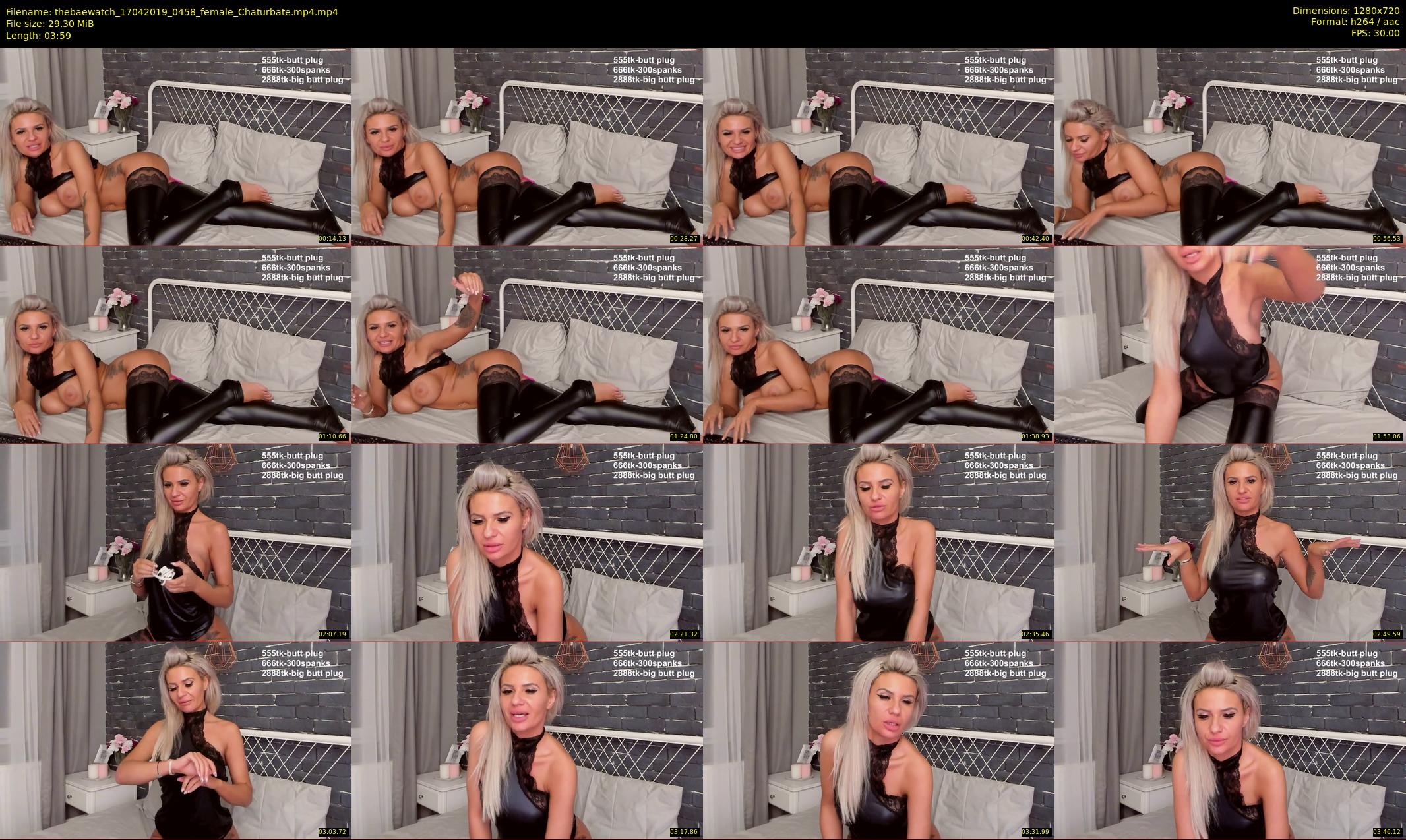 thebaewatch — 4 minute Chaturbate female cam show recording, 720p, Apr 17, 2019