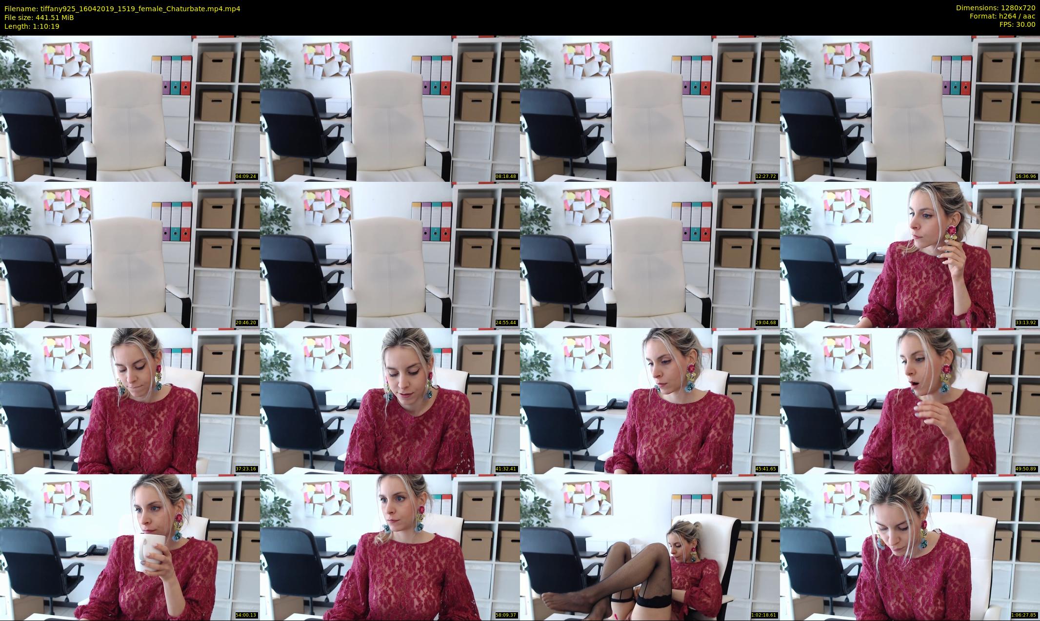 tiffany925 — 71 minute Chaturbate female cam show recording, 720p, Apr 16, 2019