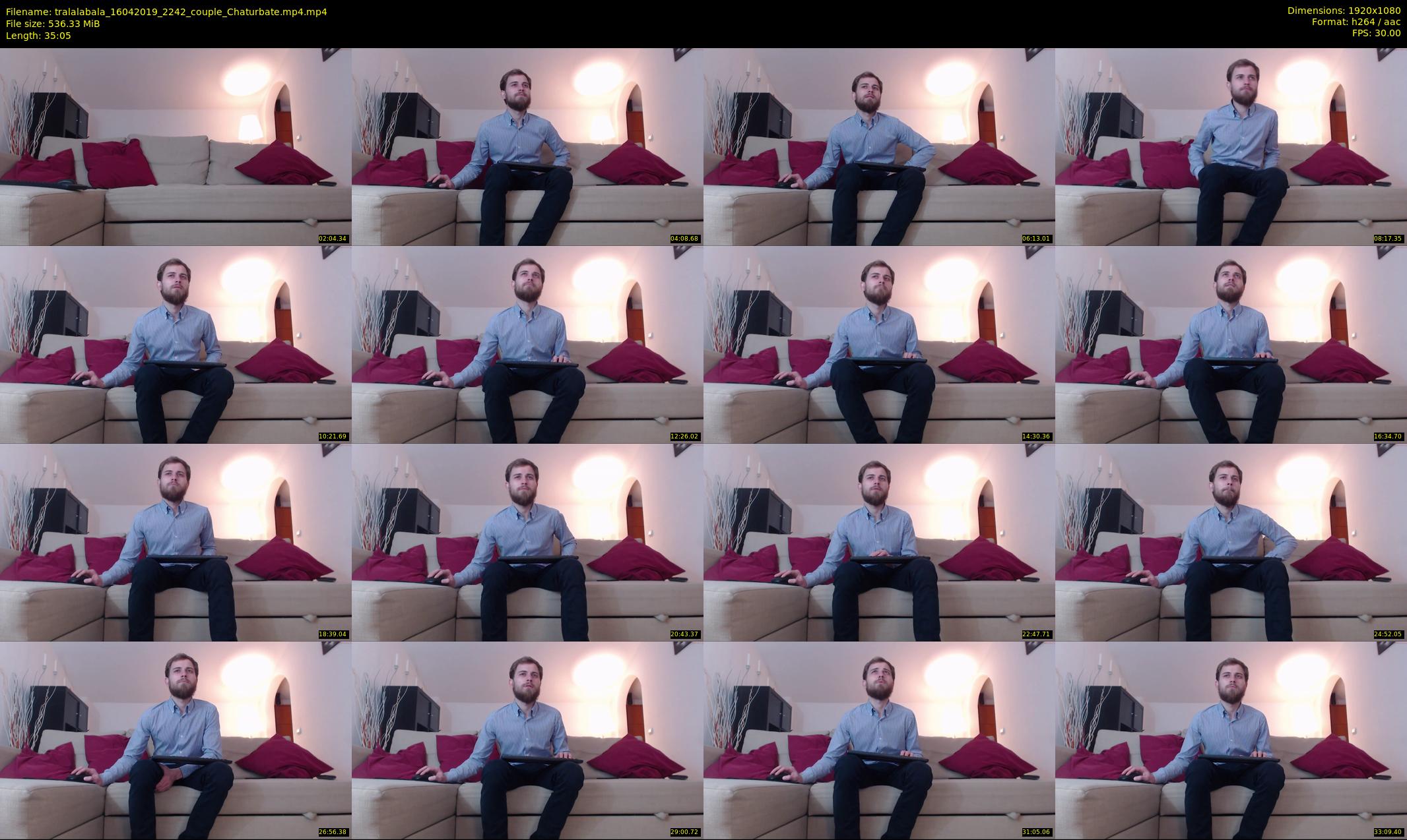 tralalabala — 36 minute Chaturbate male cam show recording, 1080p, Apr 16, 2019