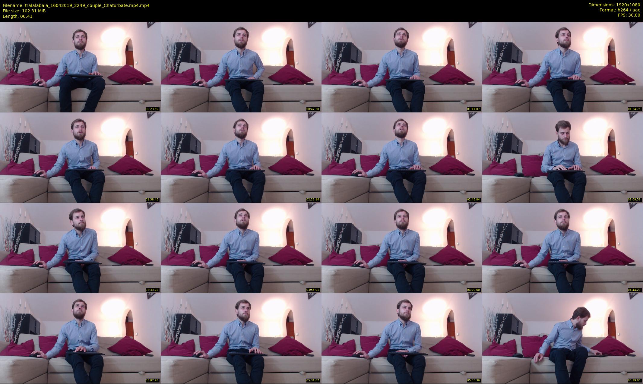 tralalabala — 7 minute Chaturbate male cam show recording, 1080p, Apr 16, 2019