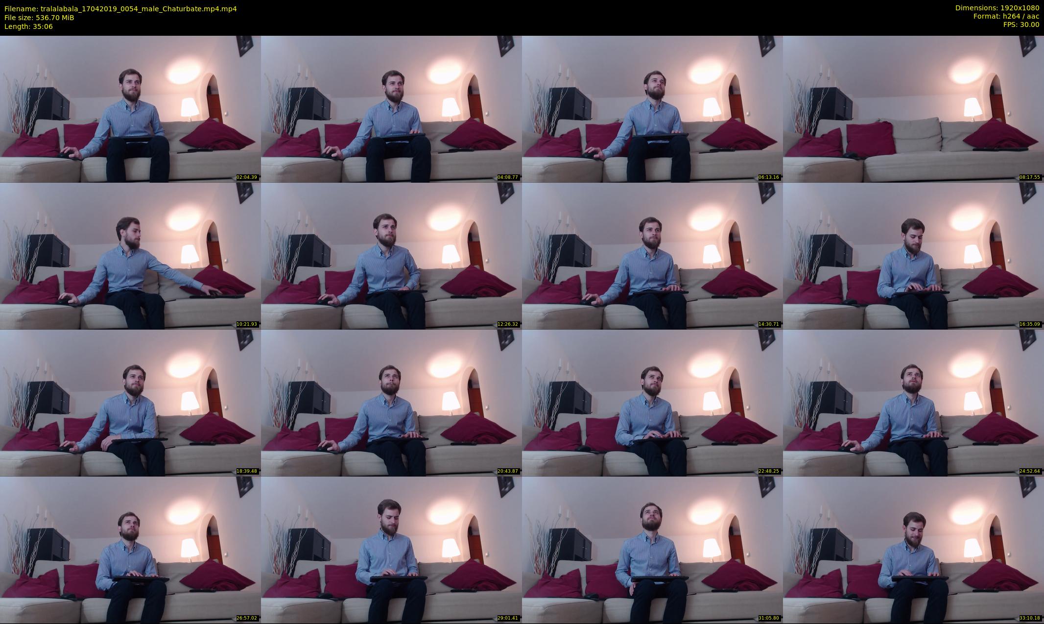 tralalabala — 36 minute Chaturbate male cam show recording, 1080p, Apr 17, 2019