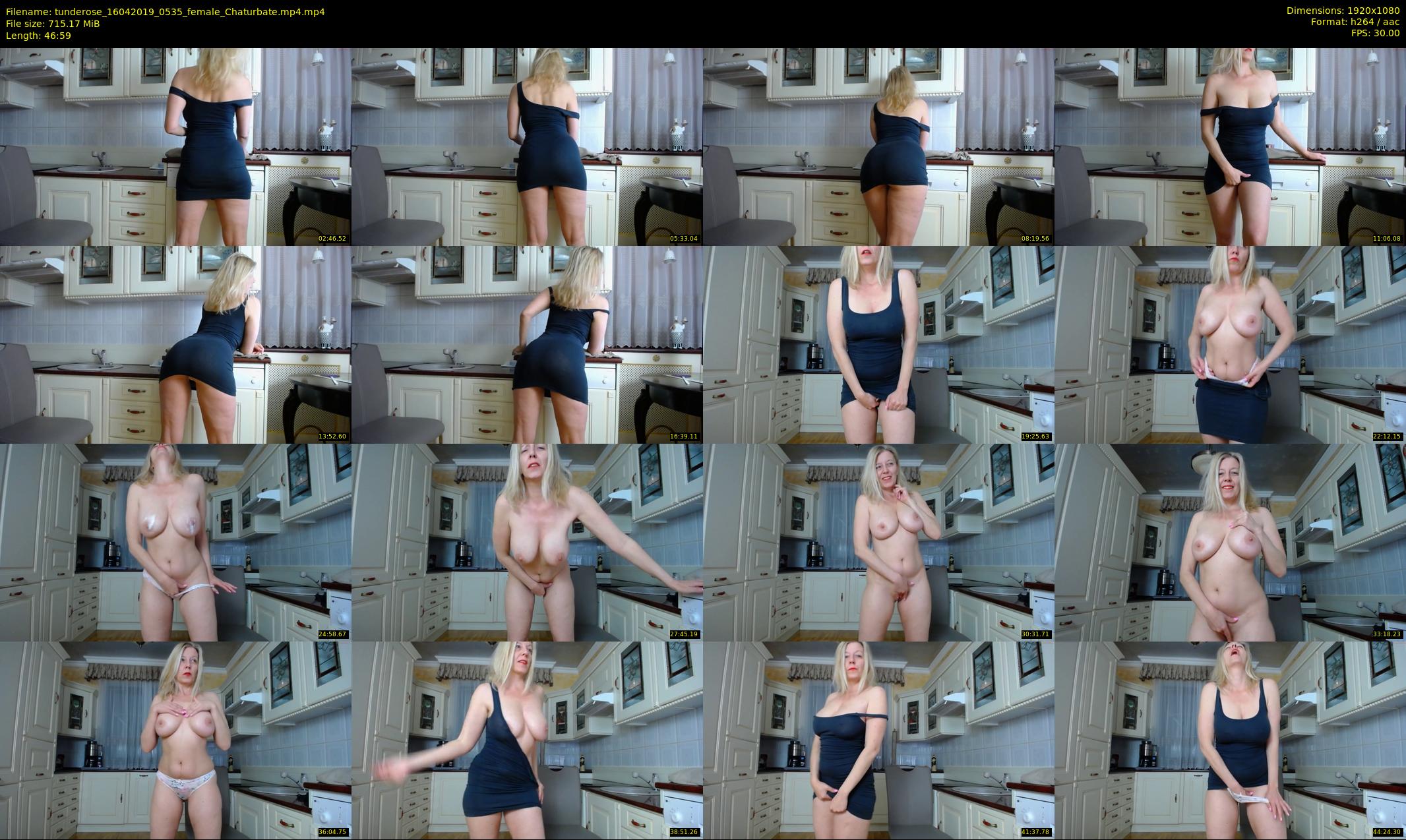 tunderose — 47 minute Chaturbate female cam show recording, 1080p, Apr 16, 2019