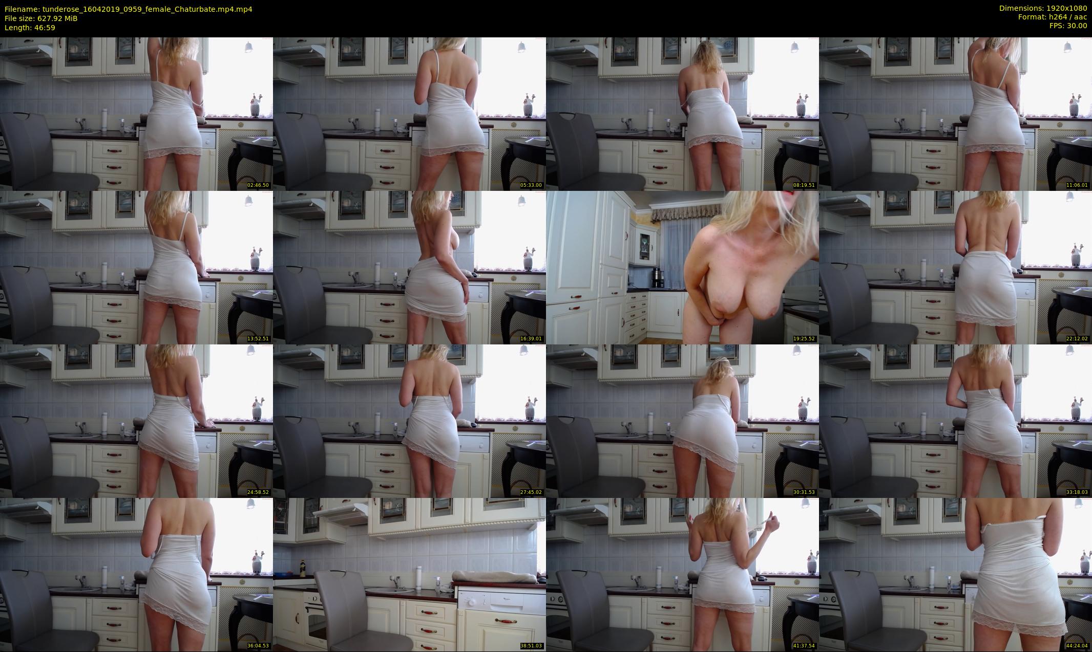 tunderose — 47 minute Chaturbate female cam show recording, 1080p, Apr 16, 2019