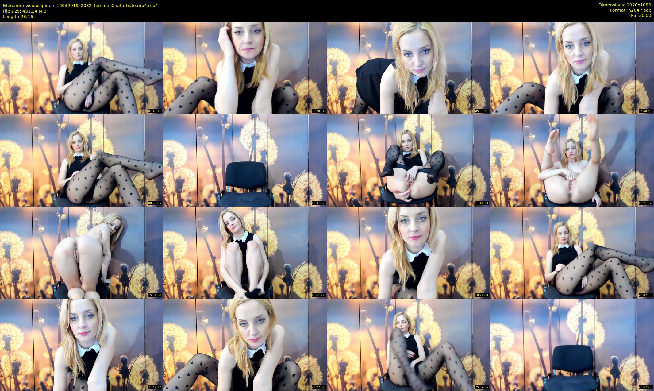 viciousqueen — 29 minute Chaturbate female cam show recording, 1080p, Apr 16, 2019