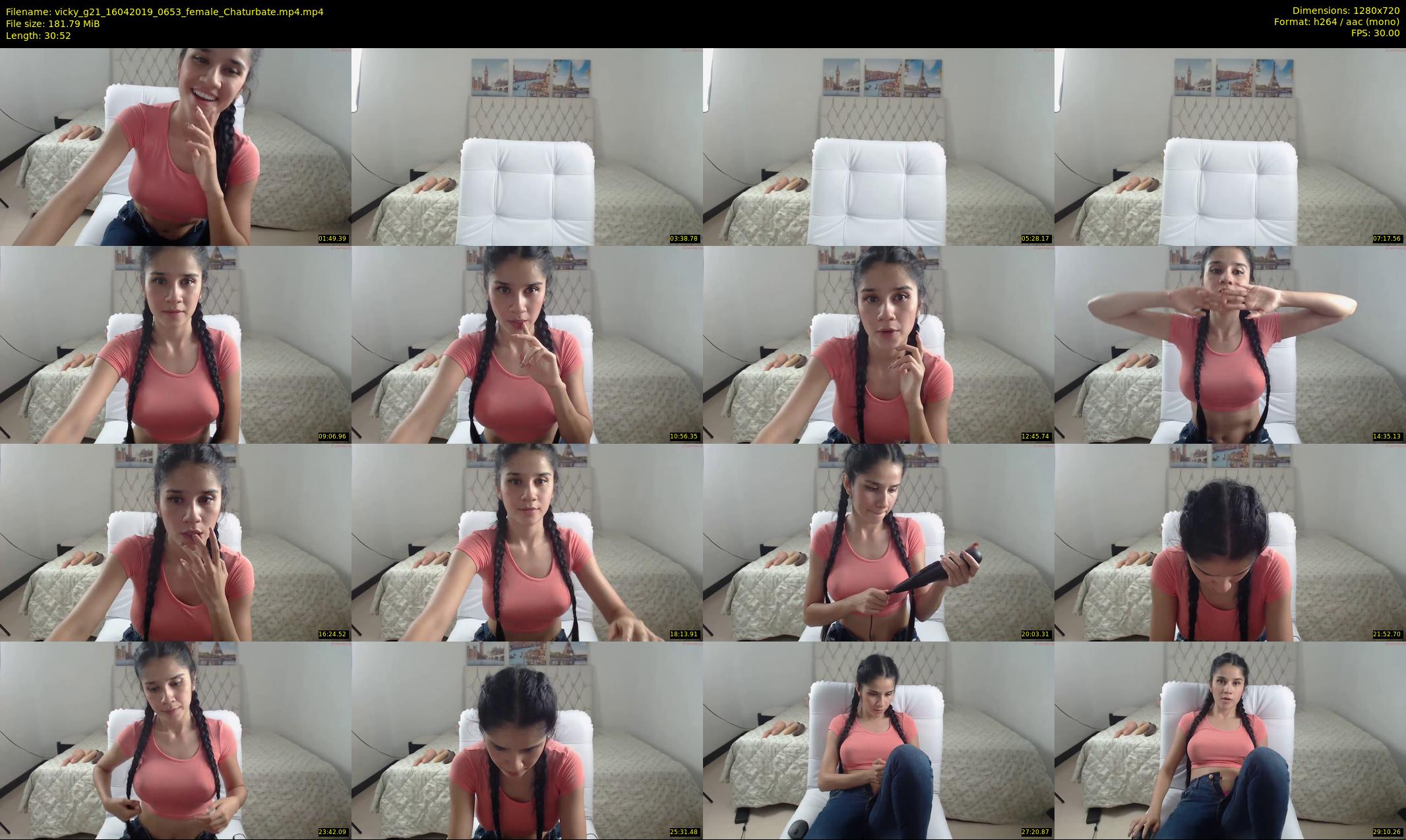 vicky_g21 — 31 minute Chaturbate female cam show recording, 720p, Apr 16, 2019