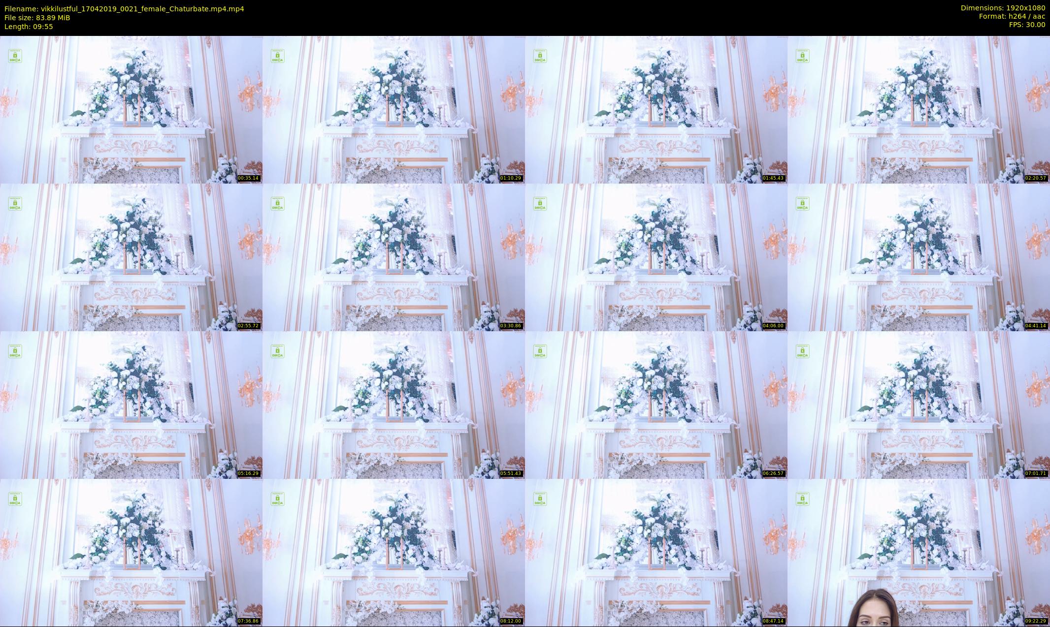 vikkilustful — 10 minute Chaturbate female cam show recording, 1080p, Apr 17, 2019