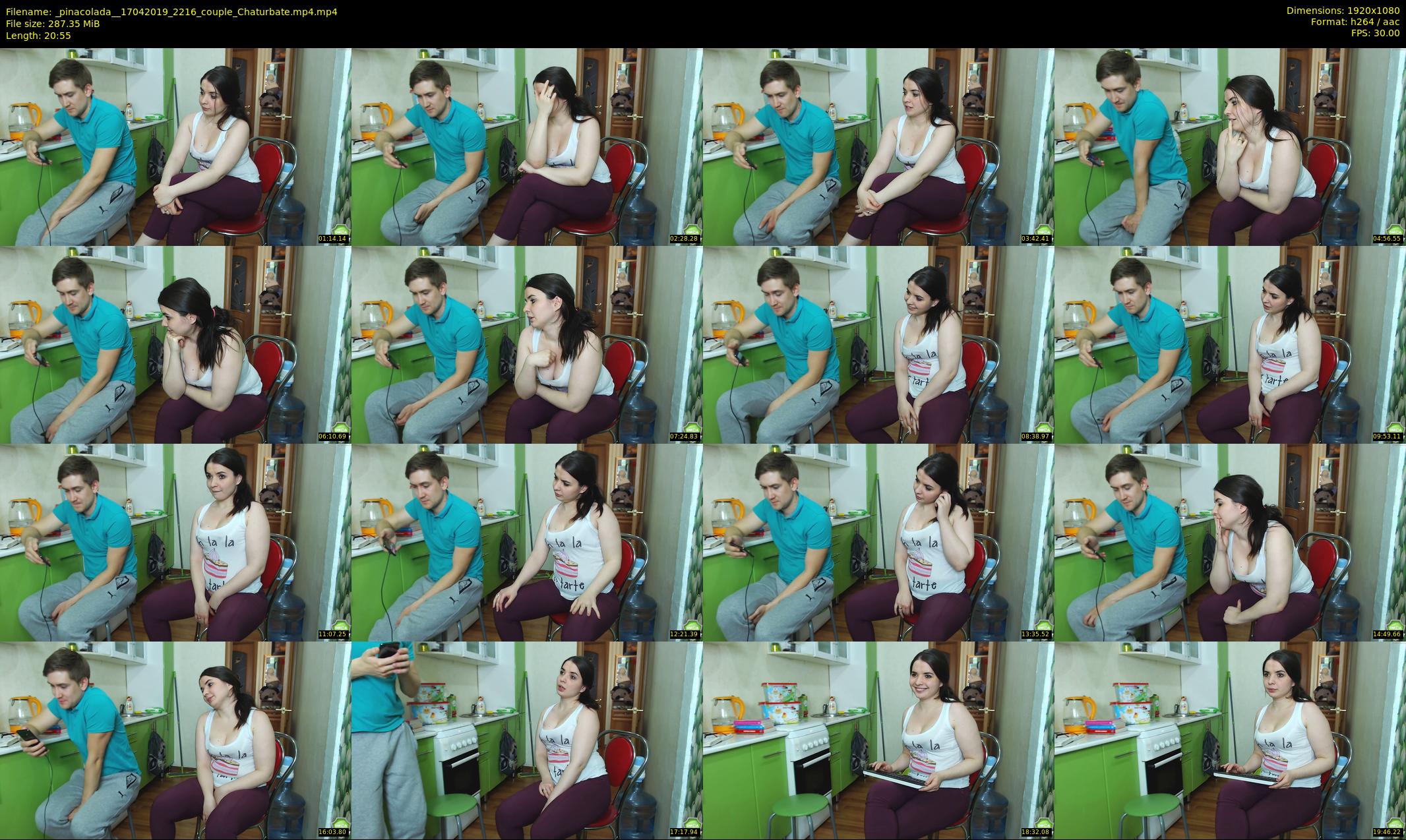 _pinacolada_ — 21 minute Chaturbate couple cam show recording, 1080p, Apr 17, 2019