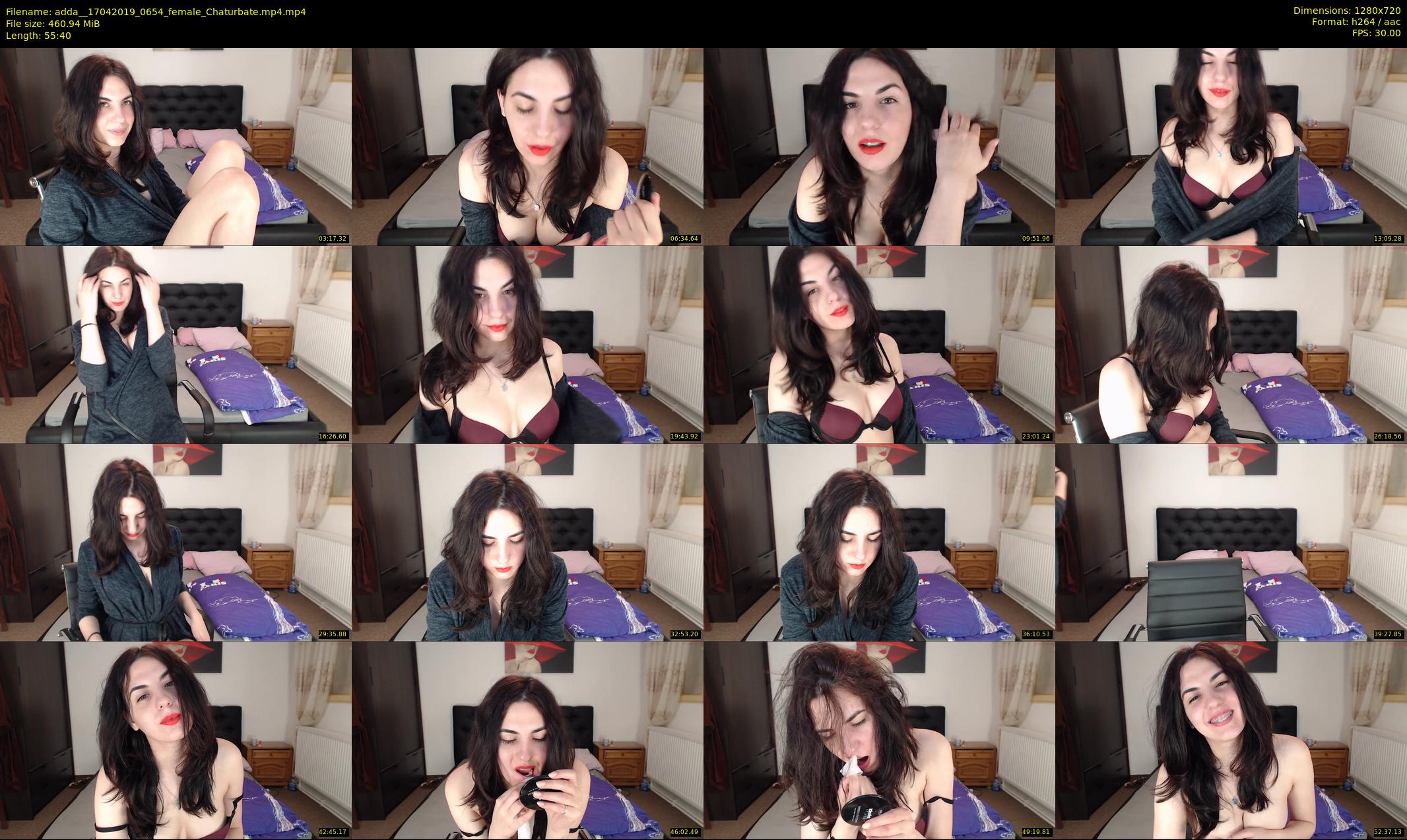 adda_ — 56 minute Chaturbate female cam show recording, 720p, Apr 17, 2019