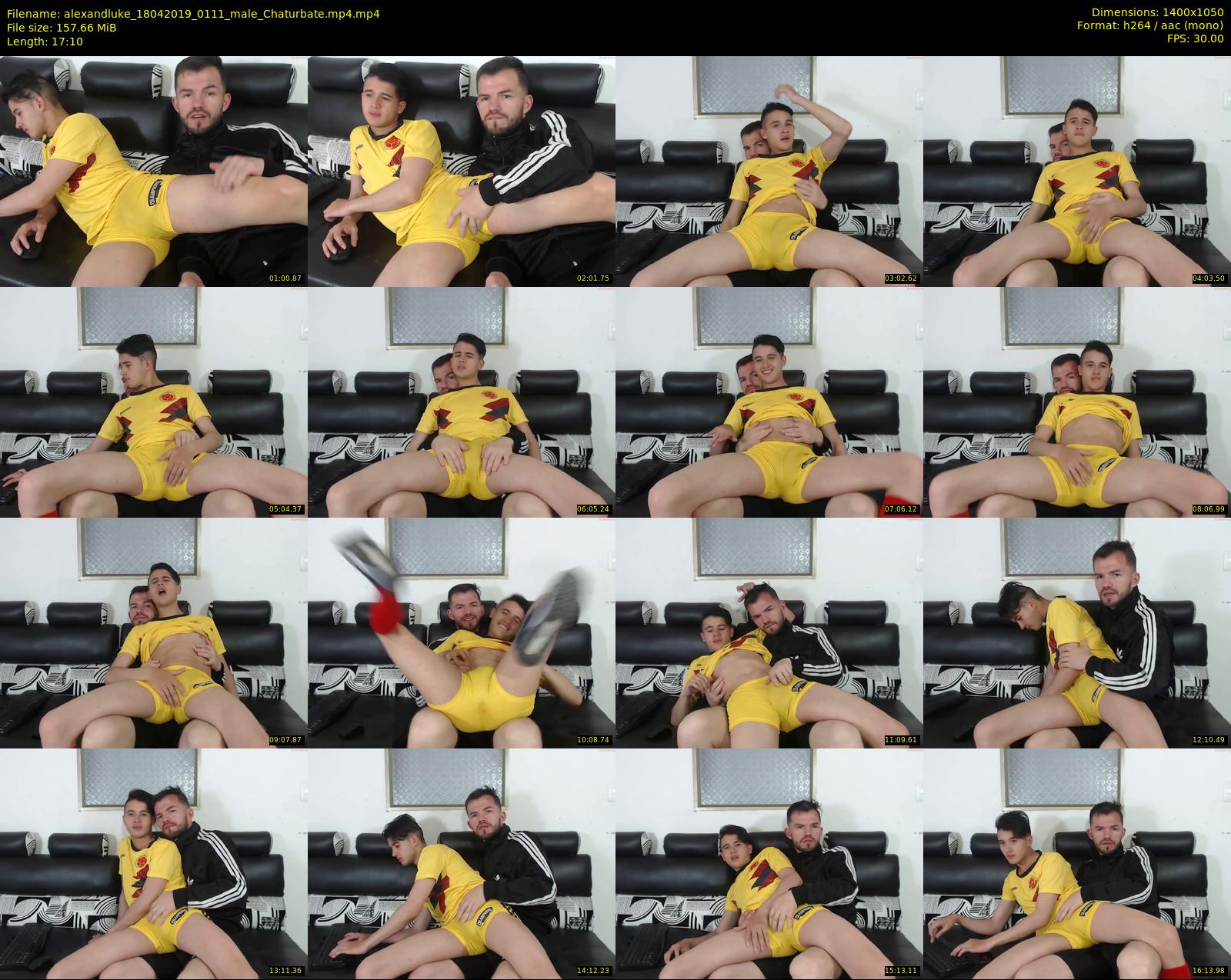 alexandluke — 18 minute Chaturbate male cam show recording, 720p, Apr 18, 2019