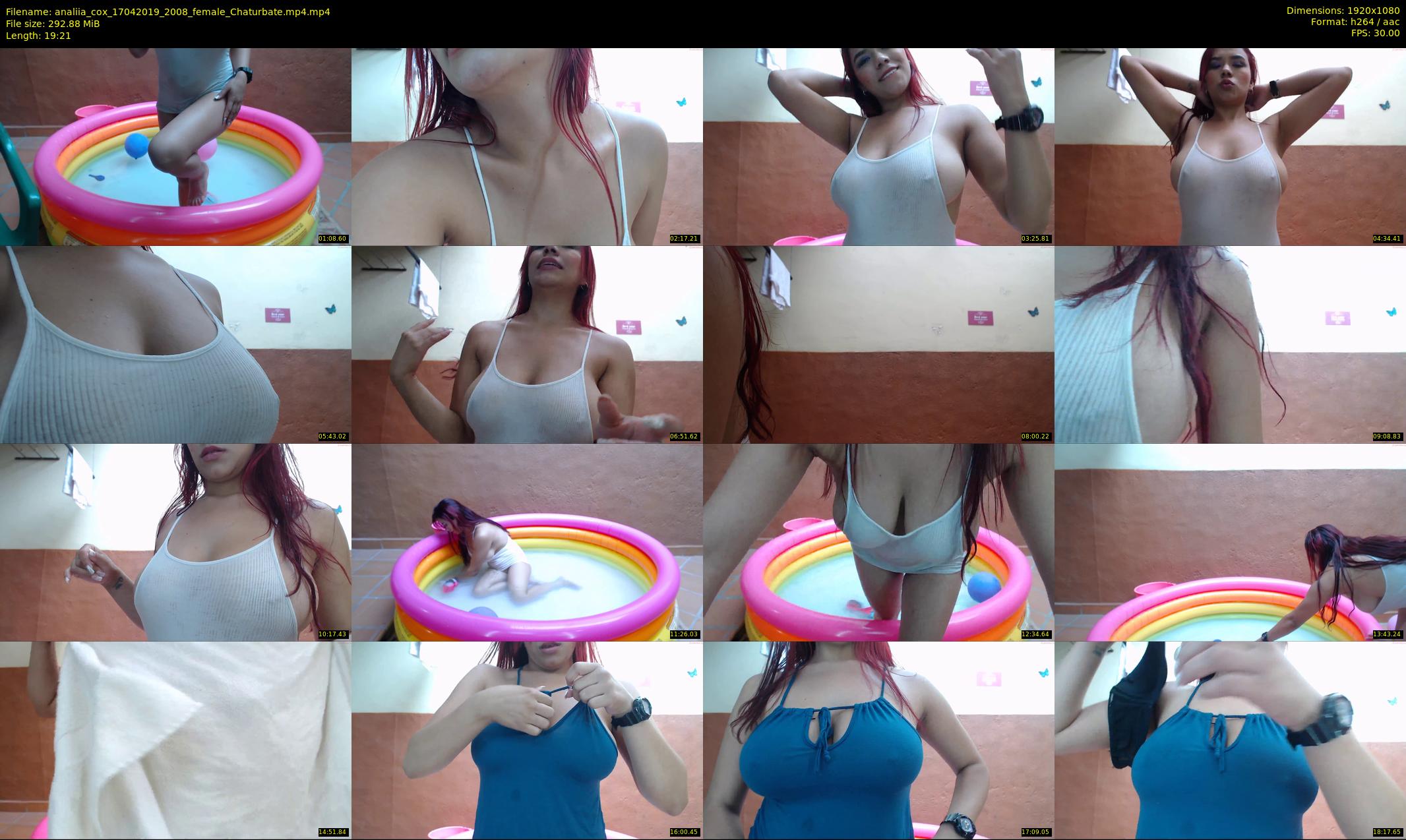 analiia_cox — 20 minute Chaturbate female cam show recording, 1080p, Apr 17, 2019