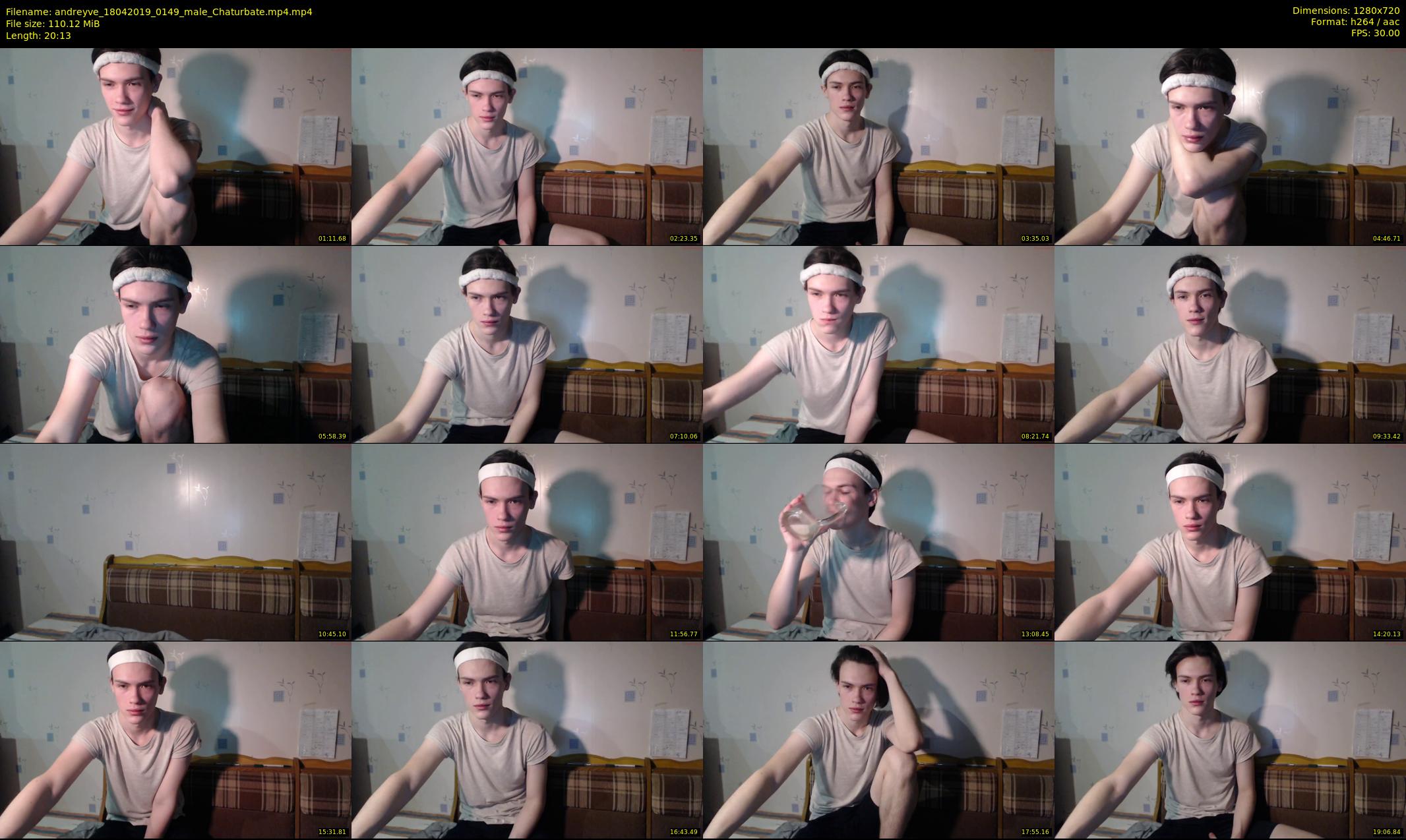 andreyve — 21 minute Chaturbate male cam show recording, 720p, Apr 18, 2019