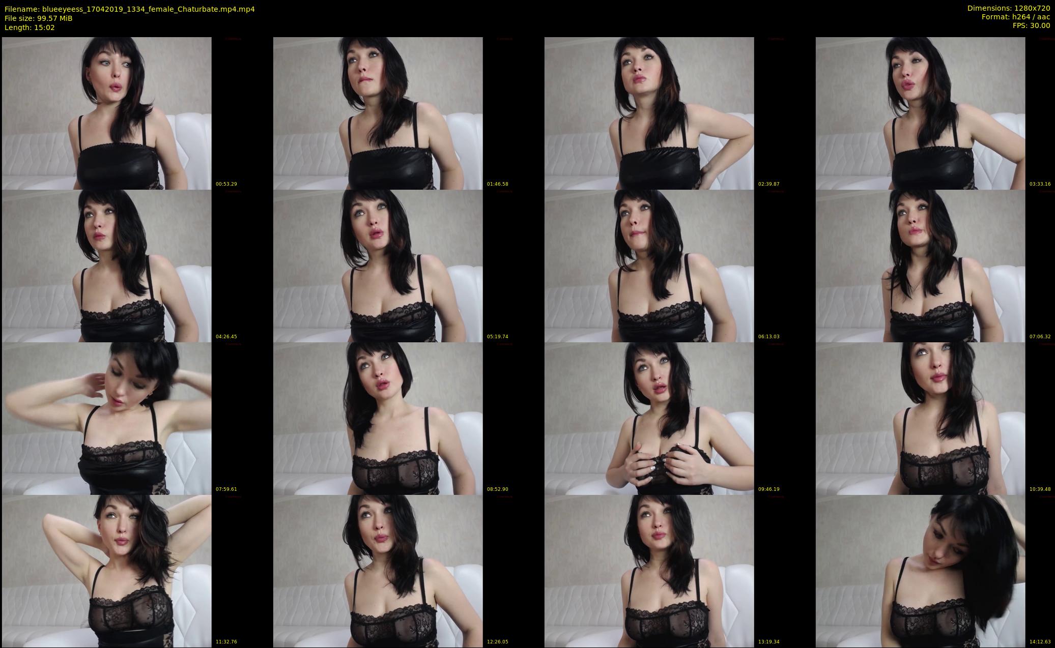 blueeyeess — 16 minute Chaturbate female cam show recording, 720p, Apr 17, 2019