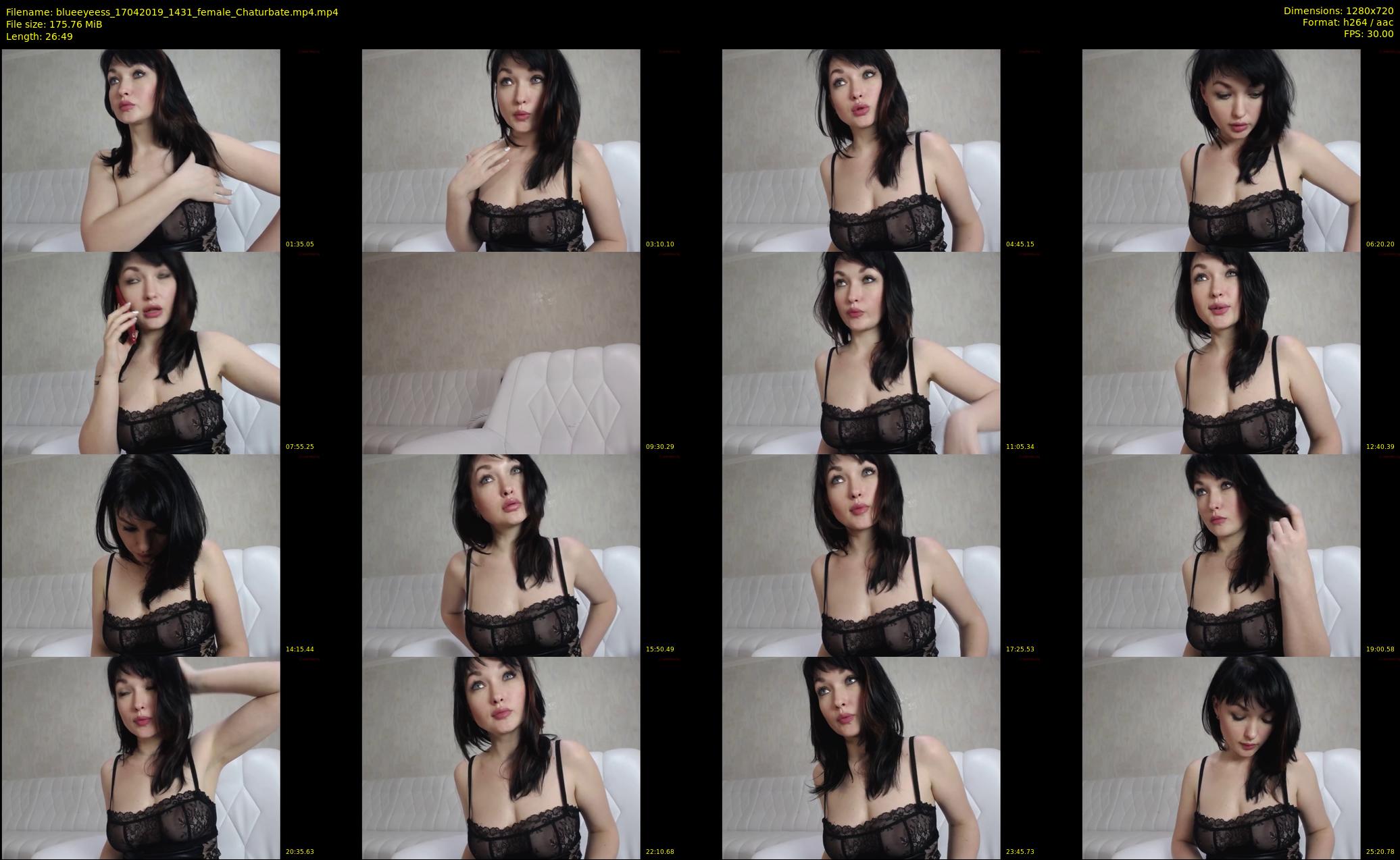 blueeyeess — 27 minute Chaturbate female cam show recording, 720p, Apr 17, 2019