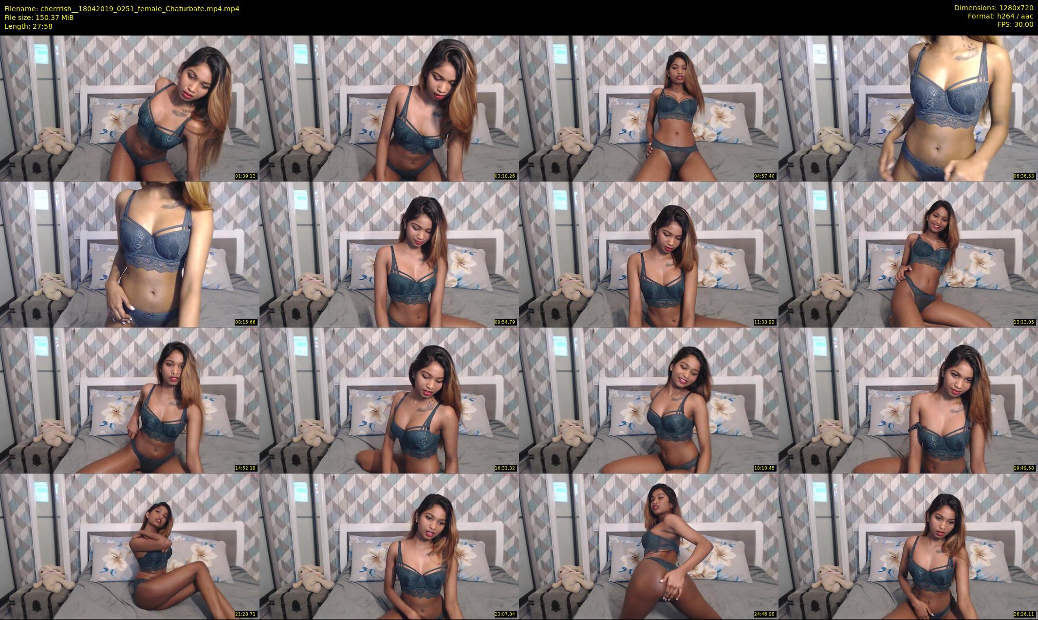 cherrrish_ — 28 minute Chaturbate female cam show recording, 720p, Apr 18, 2019