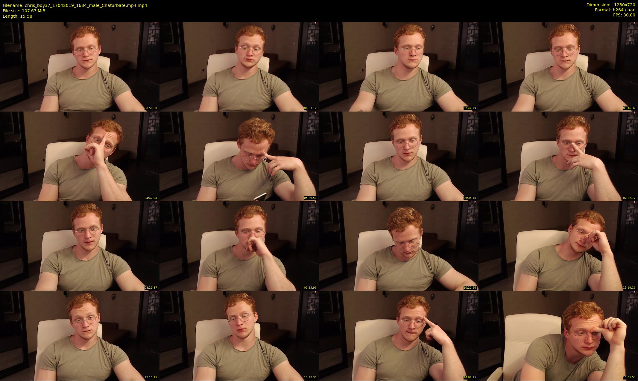 chris_boy37 — 16 minute Chaturbate male cam show recording, 720p, Apr 17, 2019