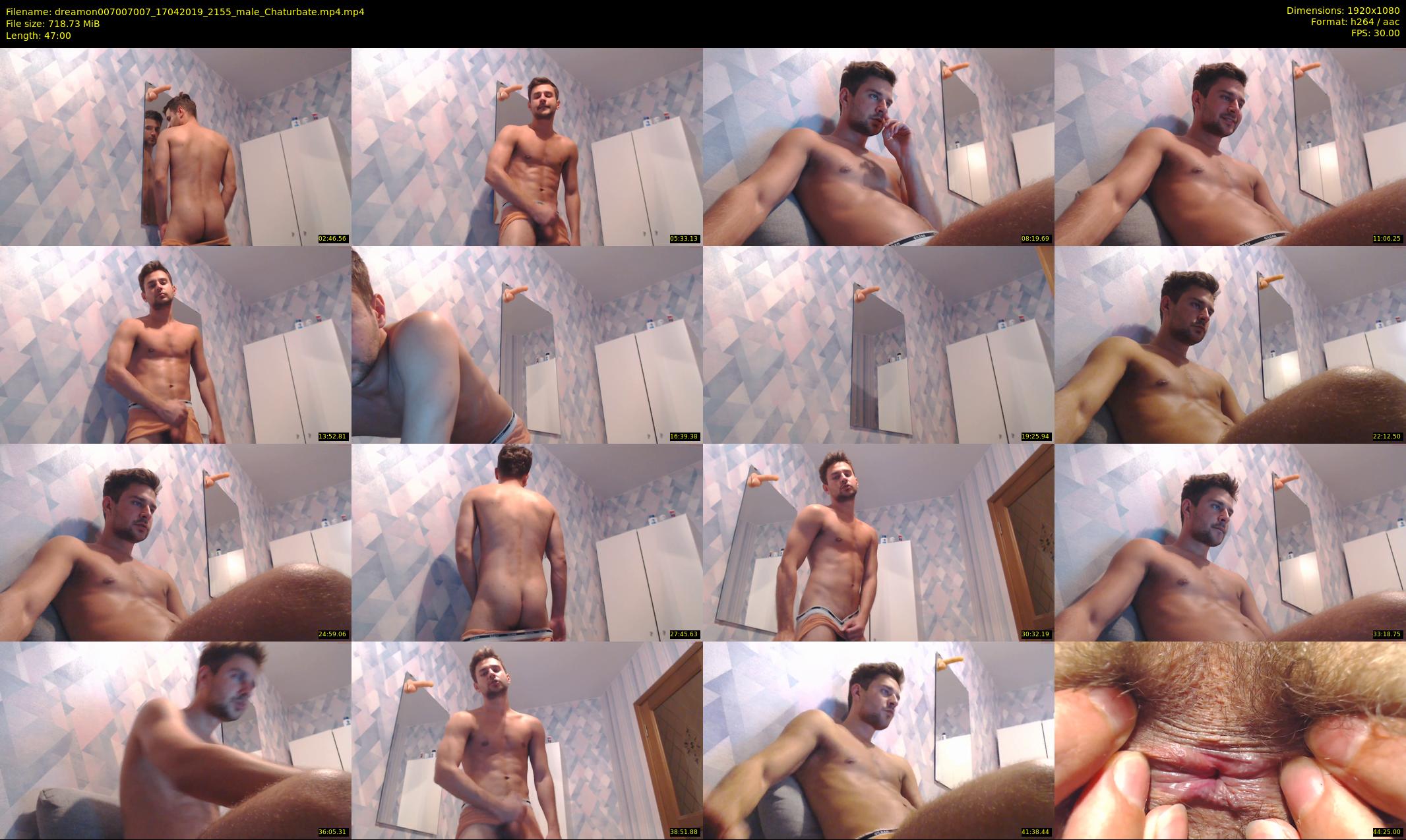dreamon007007007 — 47 minute Chaturbate male cam show recording, 1080p, Apr 17, 2019