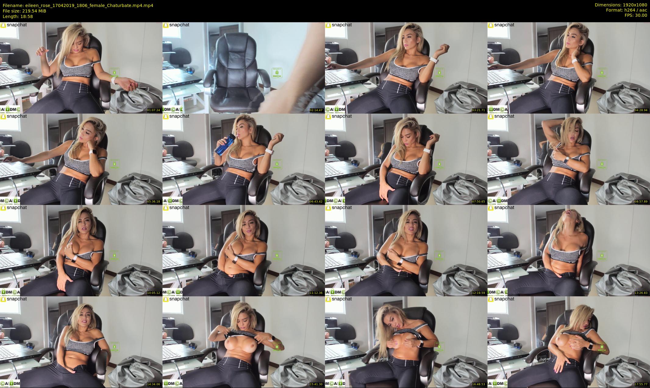 eileen_rose — 19 minute Chaturbate female cam show recording, 1080p, Apr 17, 2019