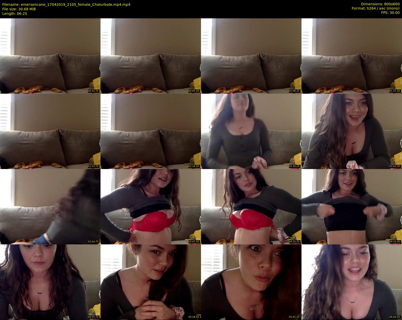 emersoncane — 7 minute Chaturbate female cam show recording, 480p, Apr 17, 2019