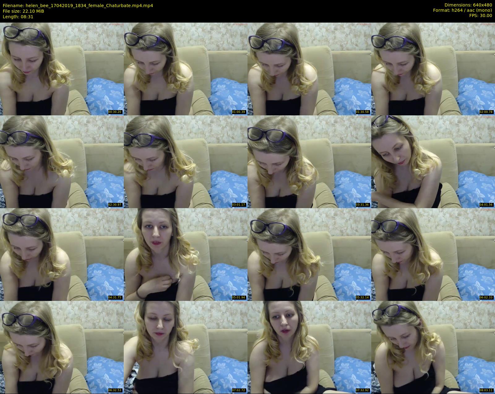 helen_bee — 9 minute Chaturbate female cam show recording, 480p, Apr 17, 2019