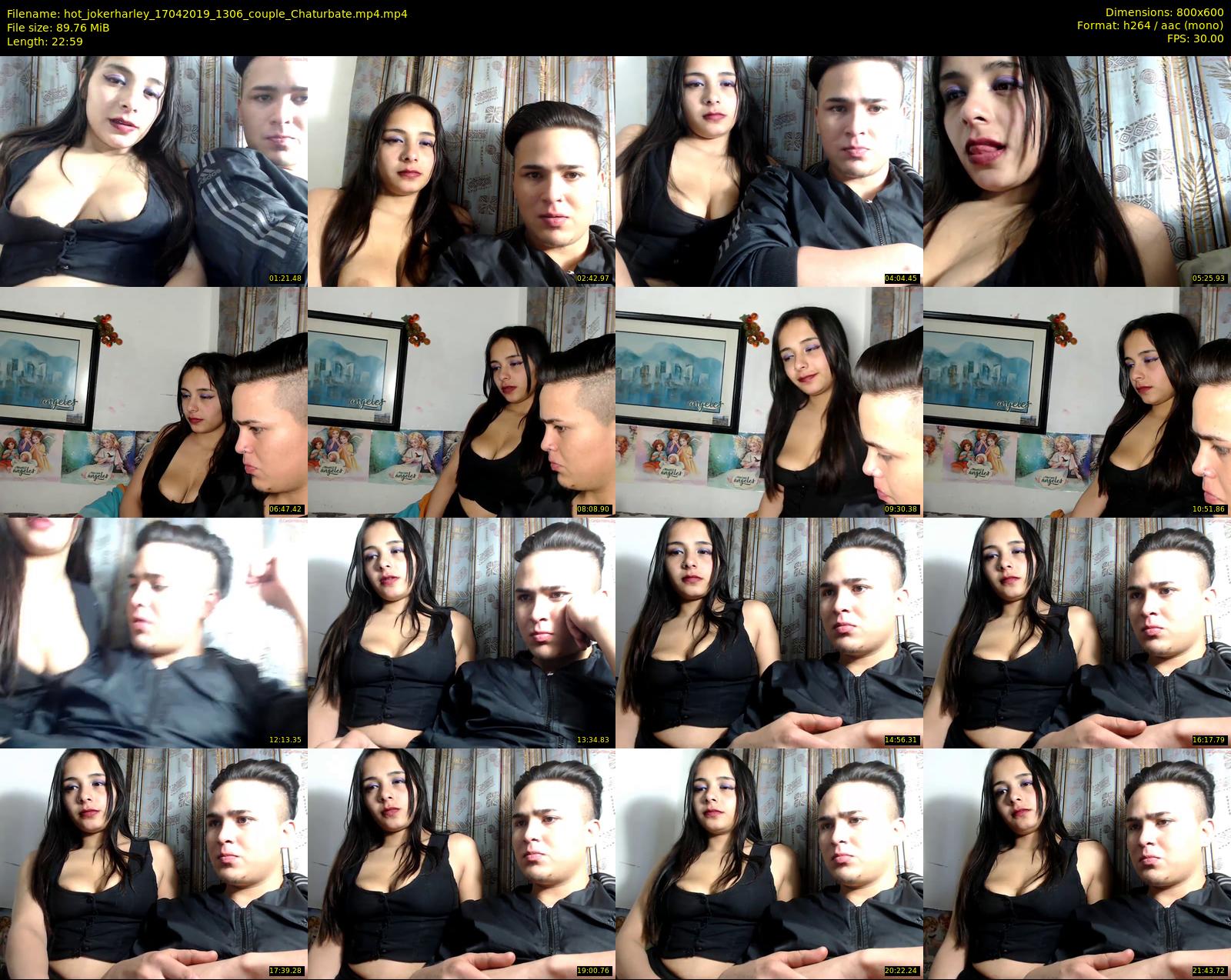 hot_jokerharley — 23 minute Chaturbate couple cam show recording, 480p, Apr 17, 2019