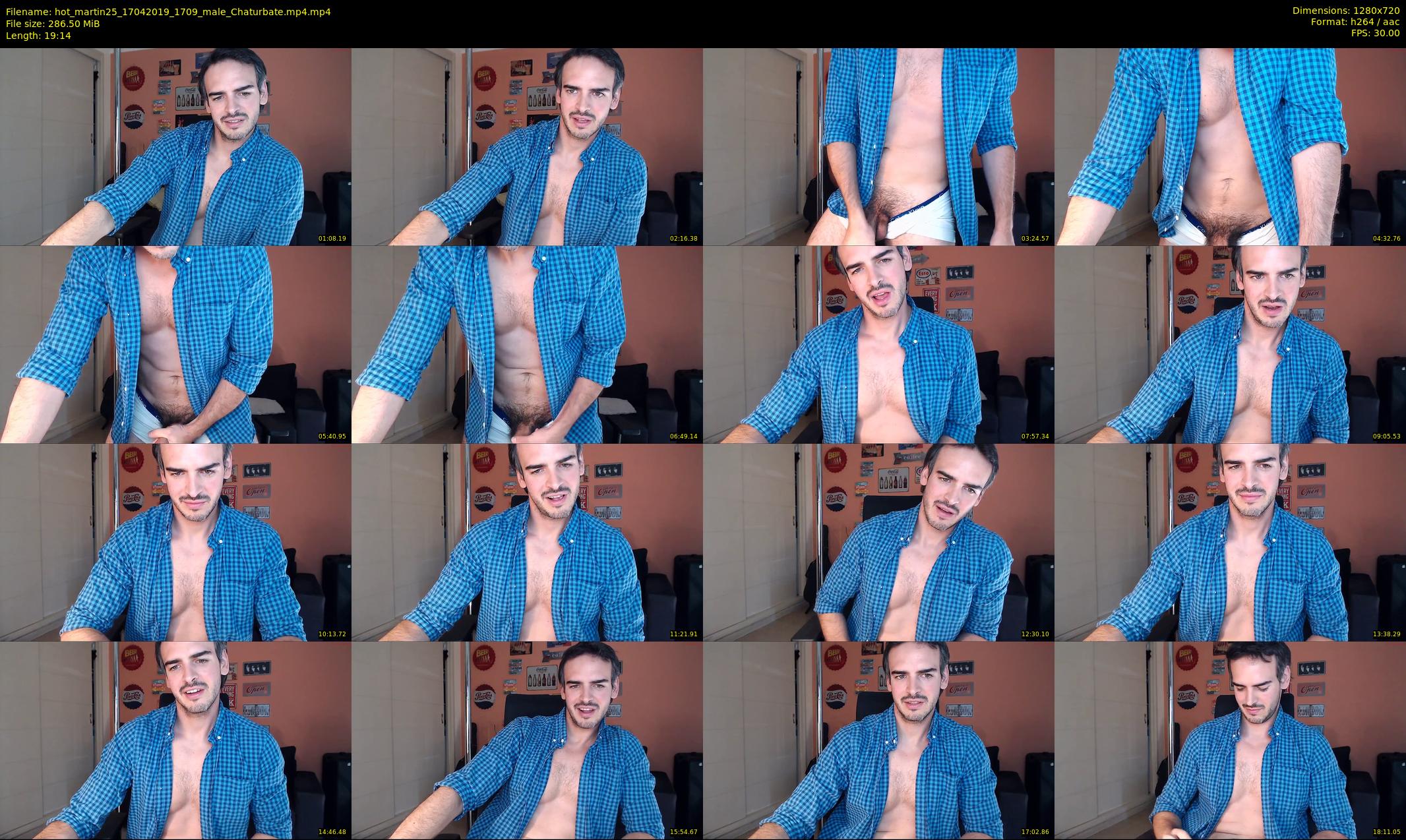 hot_martin25 — 20 minute Chaturbate male cam show recording, 720p, Apr 17, 2019