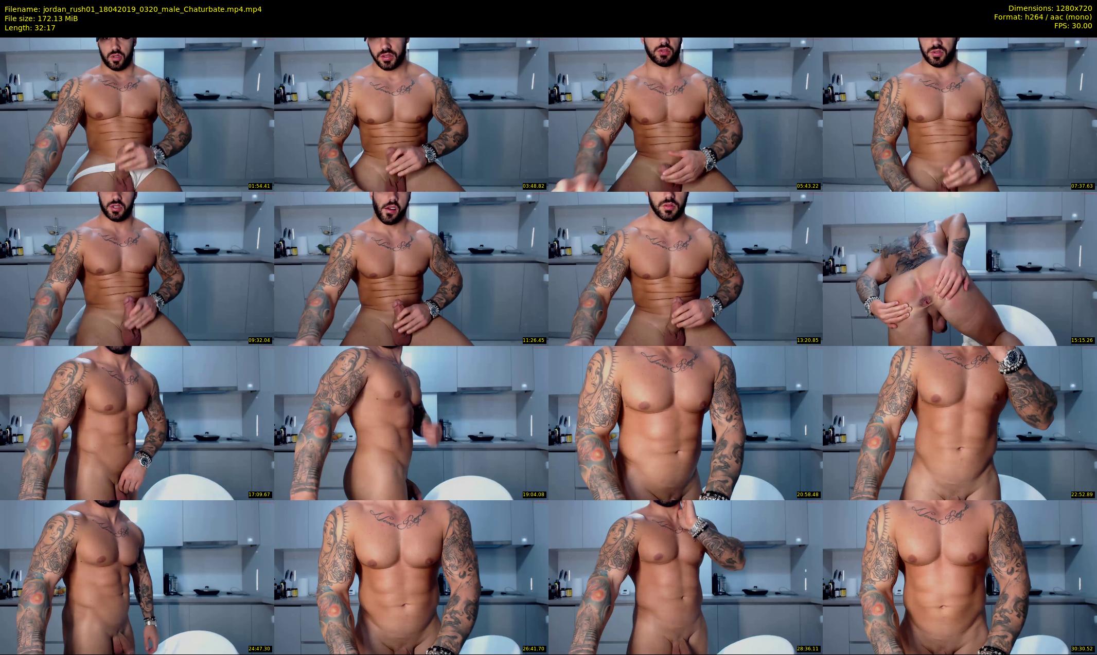 jordan_rush01 — 33 minute Chaturbate male cam show recording, 720p, Apr 18, 2019
