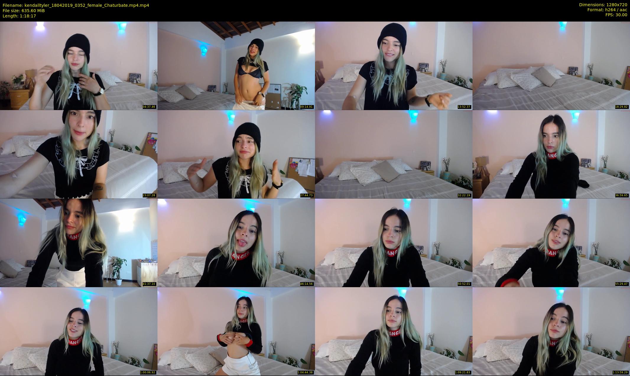 kendalltyler — 79 minute Chaturbate female cam show recording, 720p, Apr 18, 2019