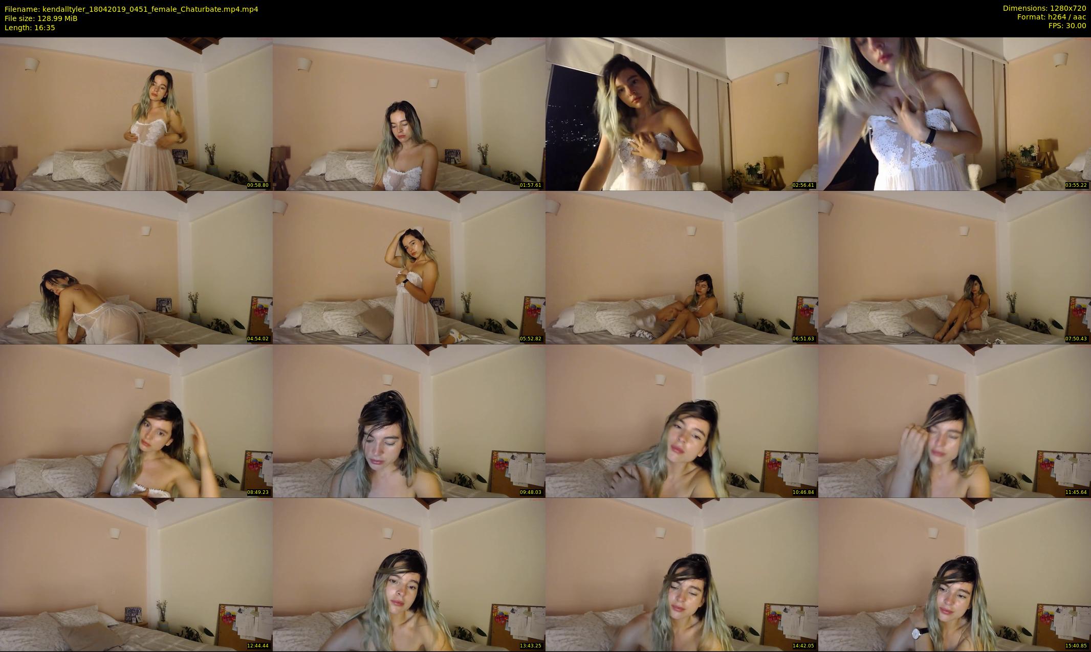 kendalltyler — 17 minute Chaturbate female cam show recording, 720p, Apr 18, 2019